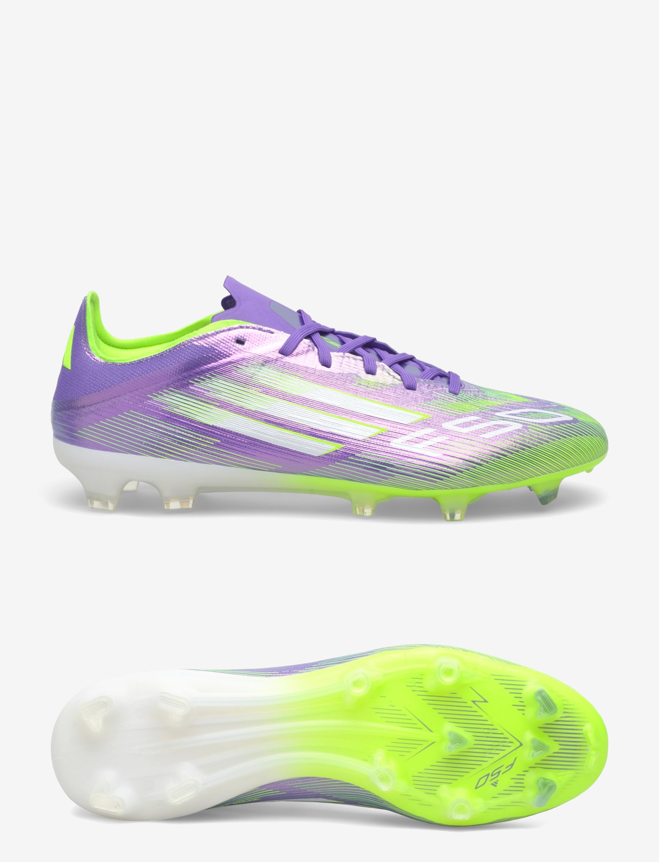 adidas Performance - F50 PRO FG - fotbollsskor - purrus/ftwwht/luclem - 0