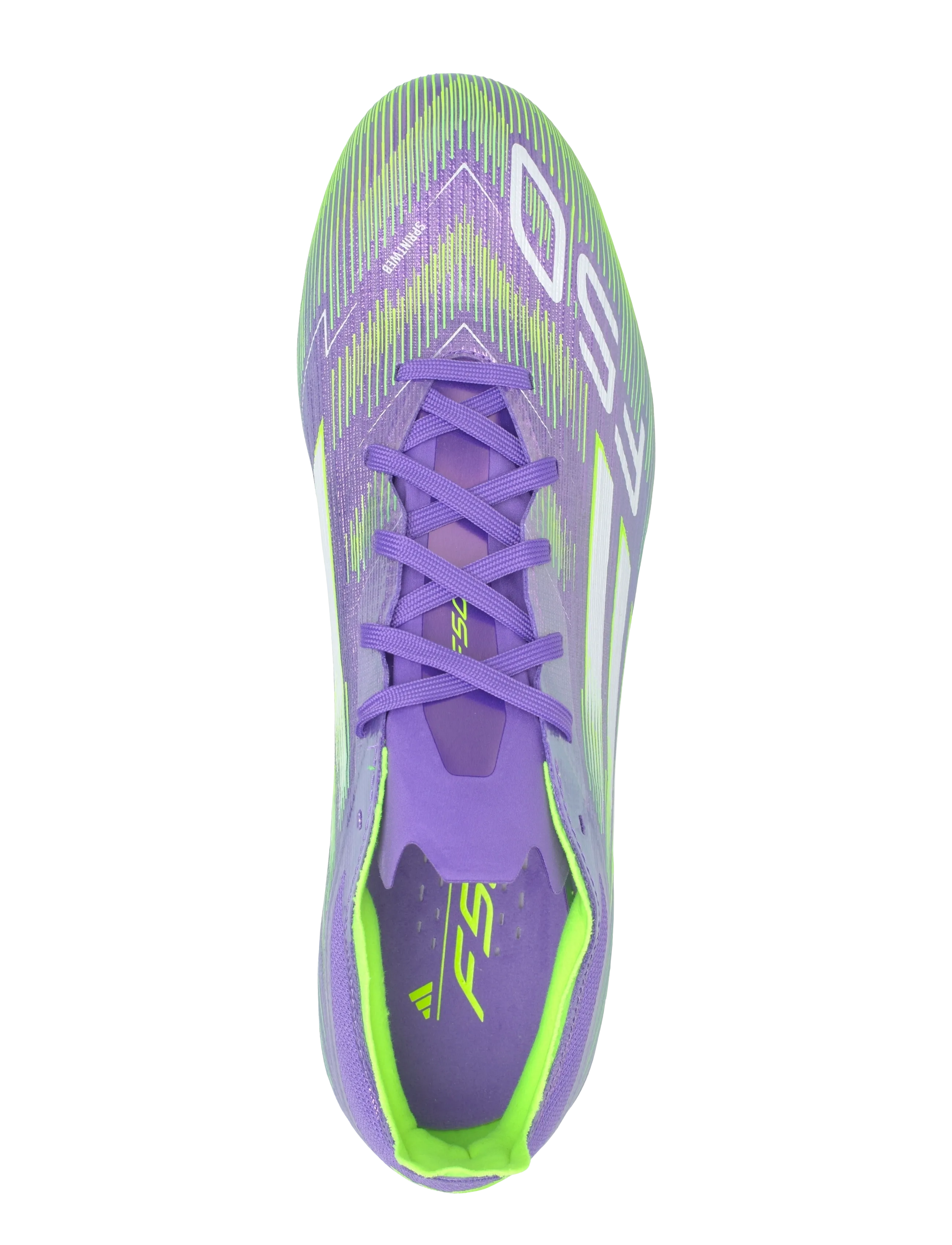 adidas Performance - F50 PRO FG - fußballschuhe - purrus/ftwwht/luclem - 3