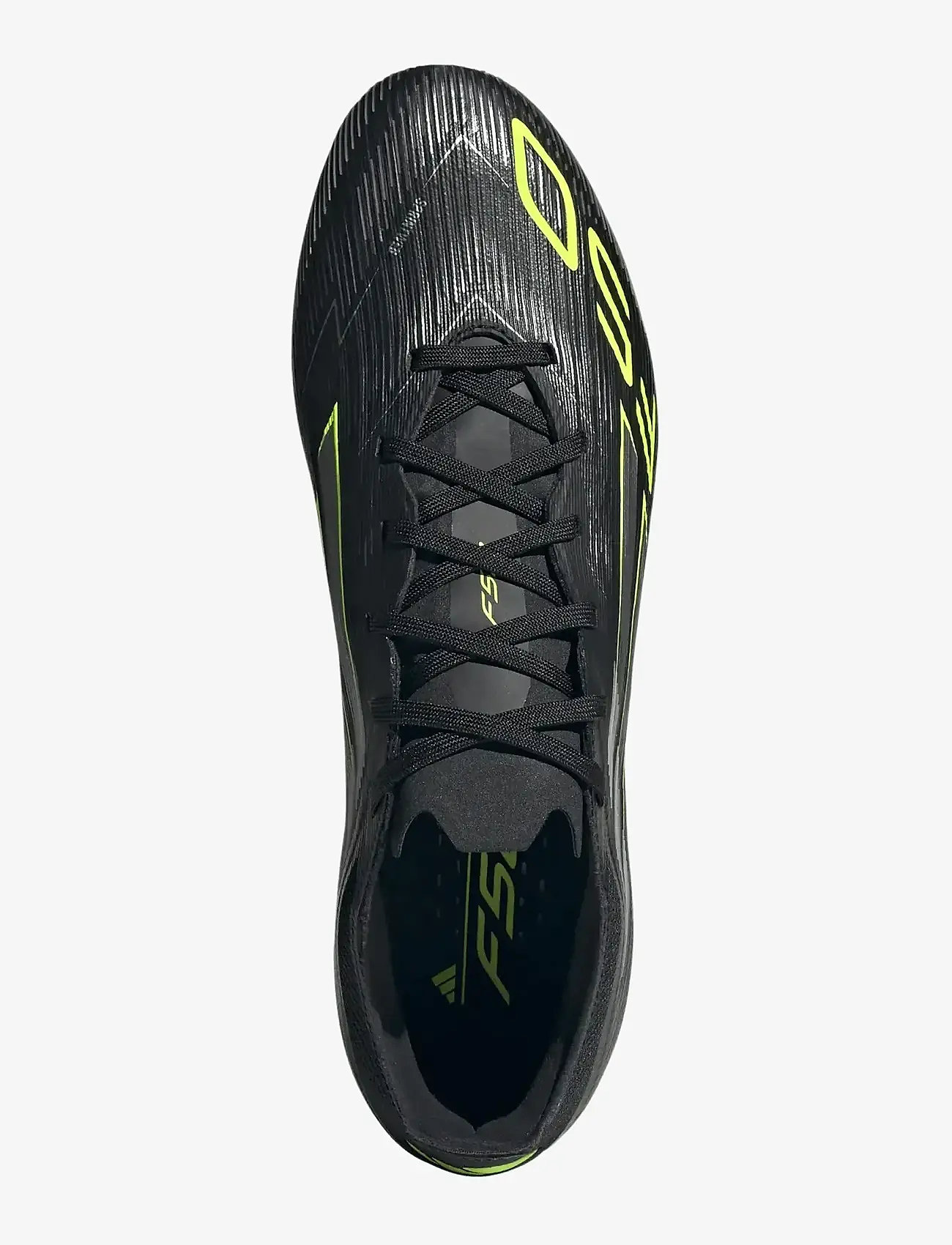 adidas Performance - F50 PRO FG - jalkapallokengät - cblack/ironmt/luclem - 4