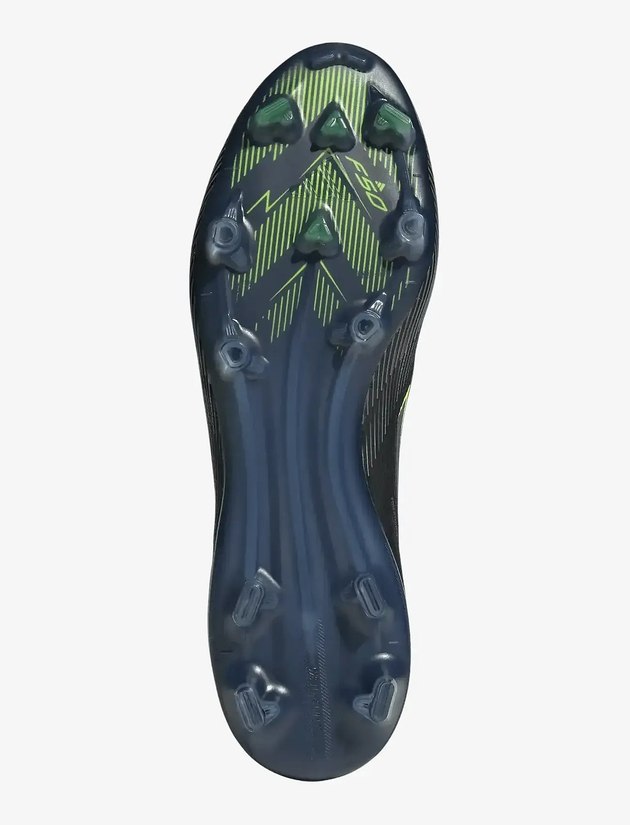 adidas Performance - F50 PRO FG - jalkapallokengät - cblack/ironmt/luclem - 5