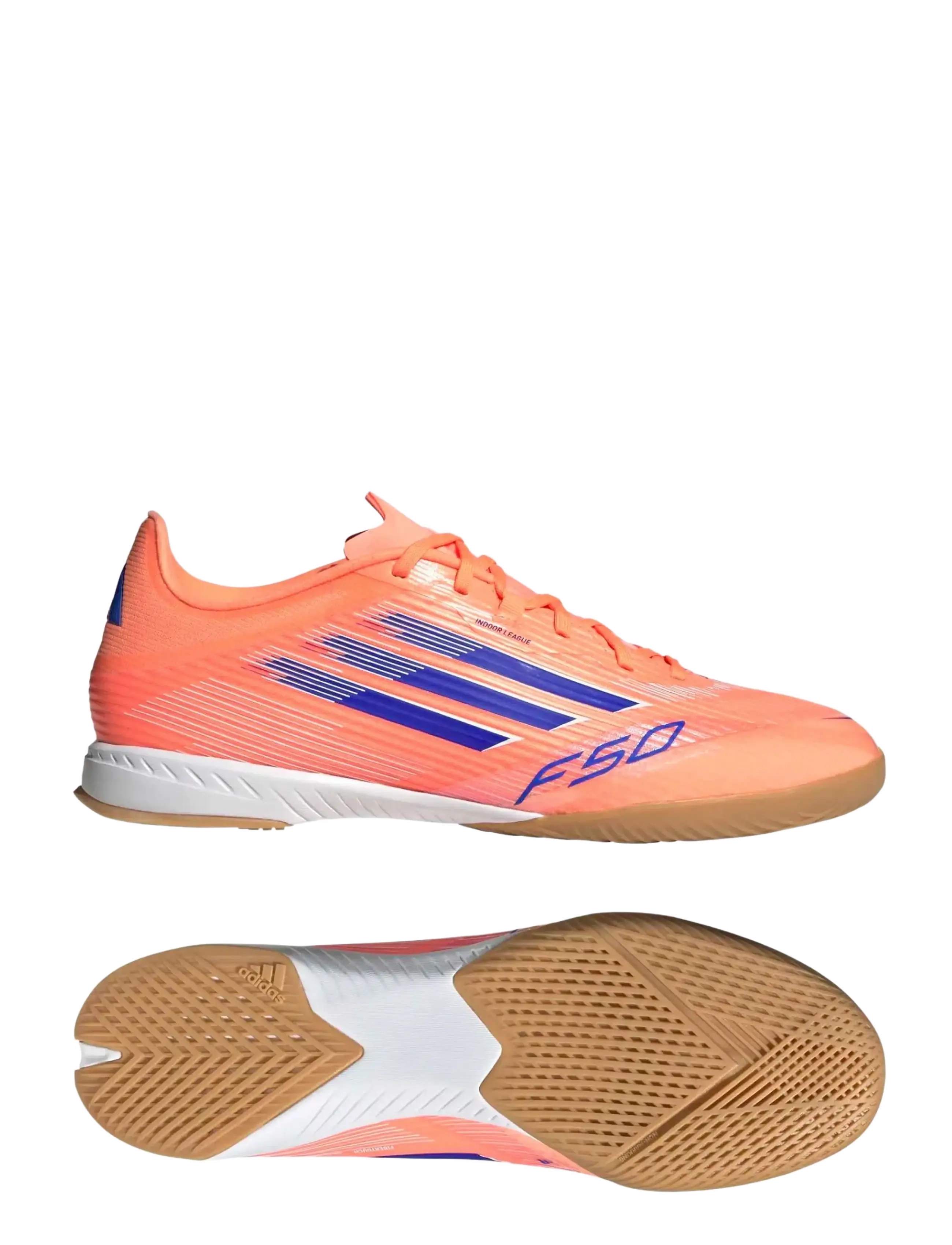 adidas Performance F50 LEAGUE IN - Vaata kõiki - BEAORA/LUCBLU/FTWWHT / coral