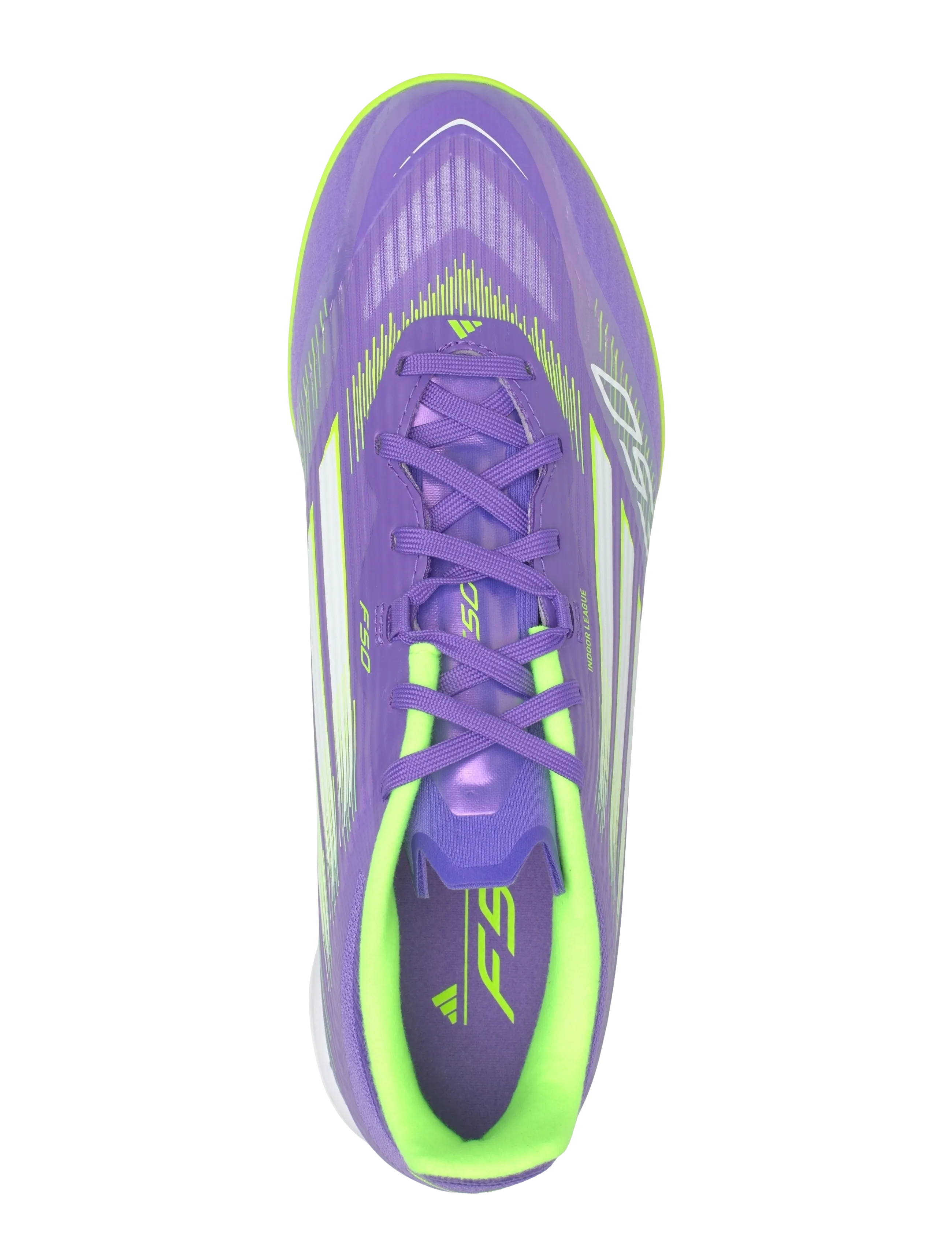 adidas Performance - F50 LEAGUE IN - fodboldsko - purrus/ftwwht/luclem - 3