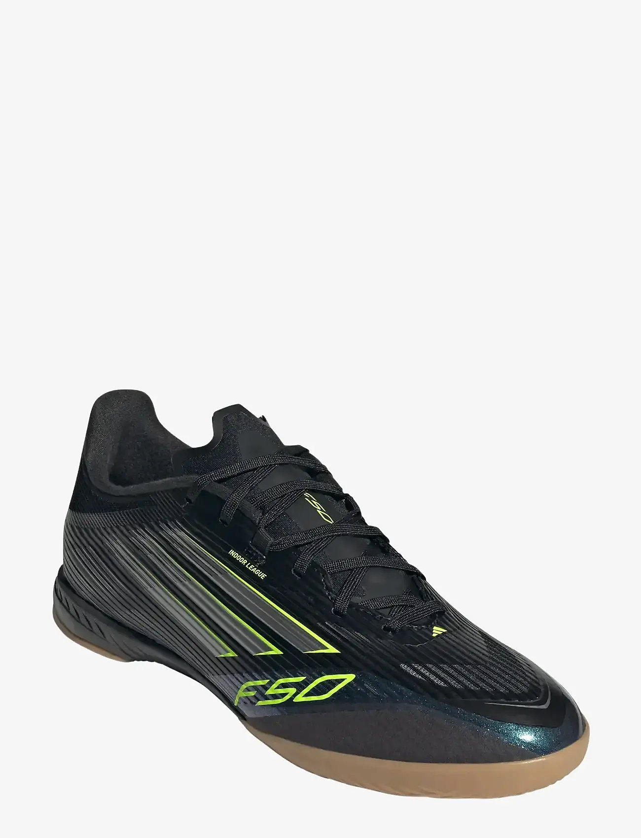 adidas Performance - F50 LEAGUE IN - indendørs sportssko - cblack/ironmt/luclem - 0
