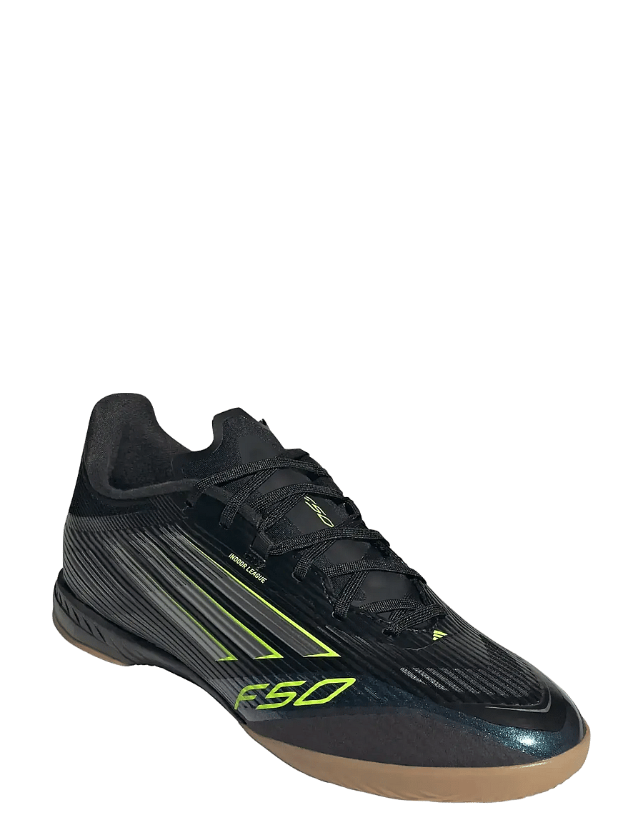 adidas Performance - F50 LEAGUE IN - inomhusskor - cblack/ironmt/luclem - 0