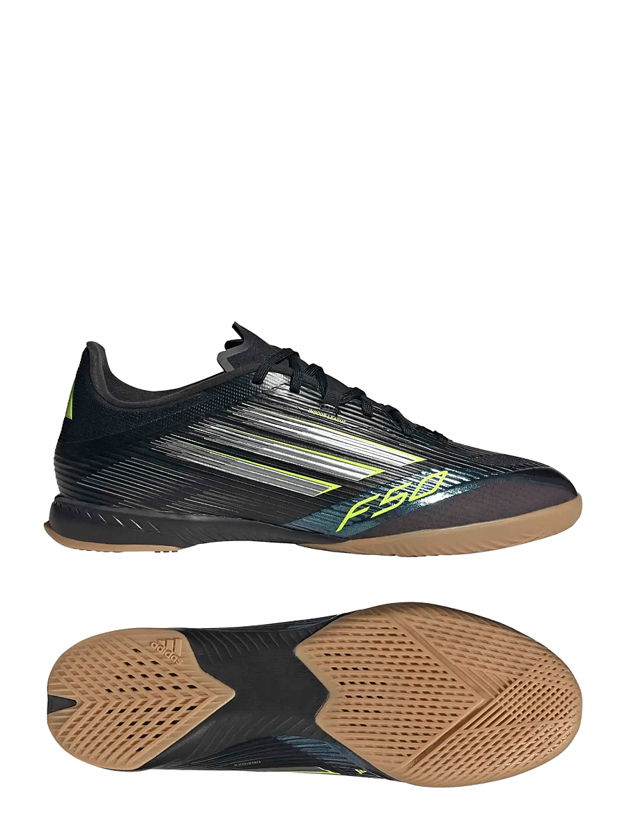 adidas Performance - F50 LEAGUE IN - indoor-sportschuhe - cblack/ironmt/luclem - 0
