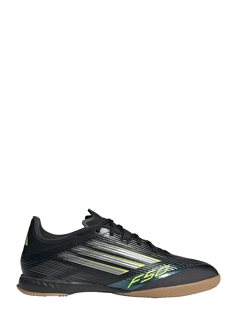 adidas Performance - F50 LEAGUE IN - siseruumide spordijalatsid - cblack/ironmt/luclem - 1