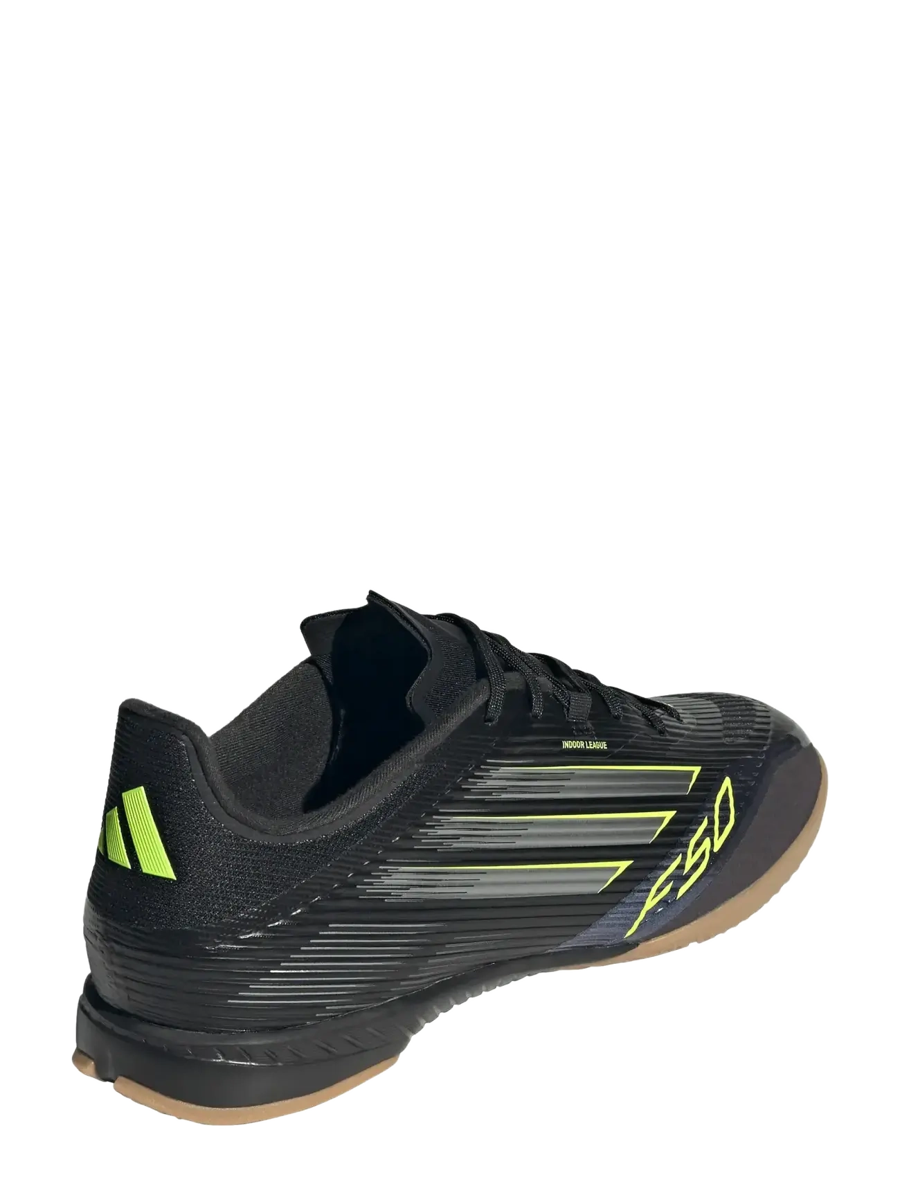 adidas Performance - F50 LEAGUE IN - indoor sports shoes - cblack/ironmt/luclem - 3