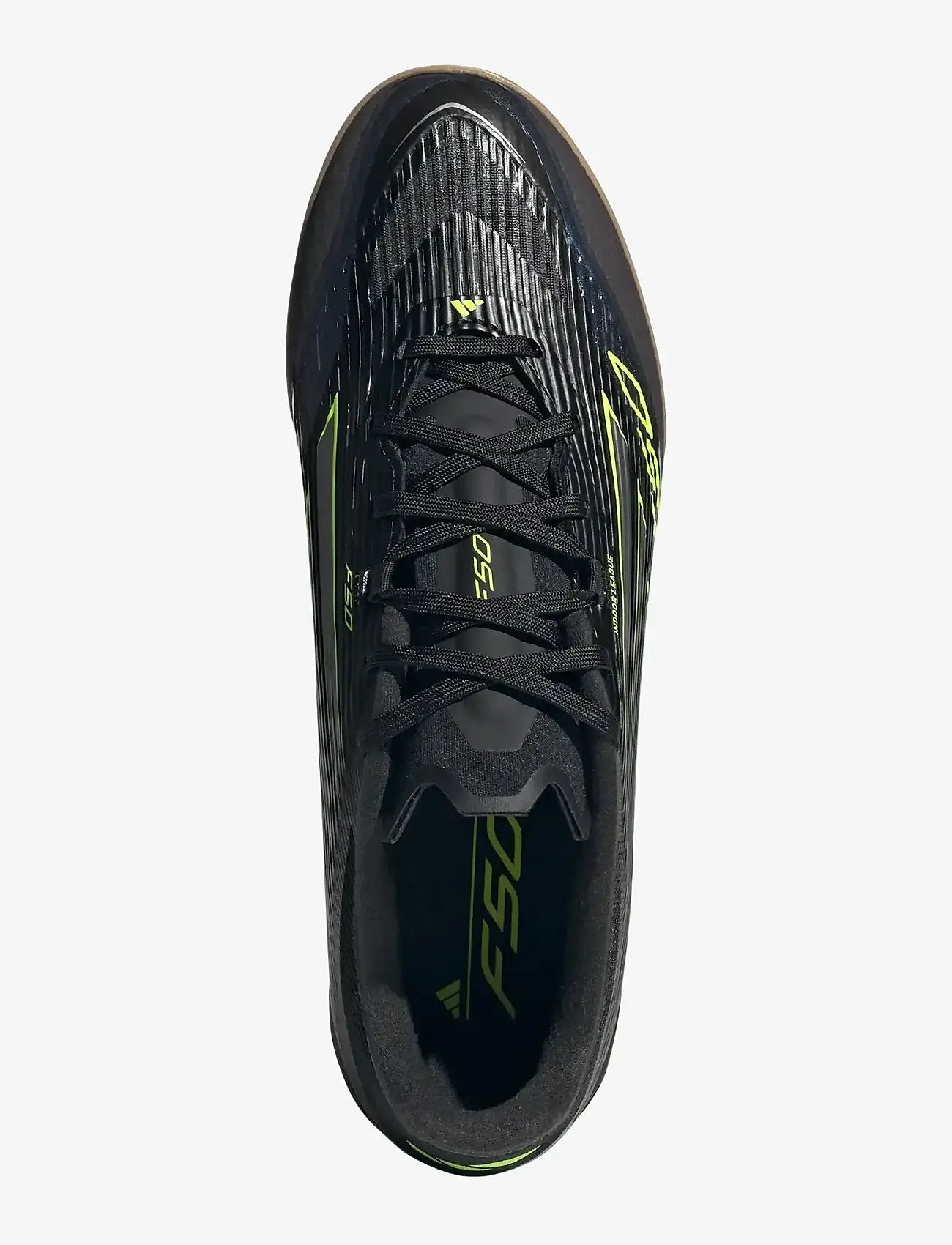 adidas Performance - F50 LEAGUE IN - indendørs sportssko - cblack/ironmt/luclem - 4