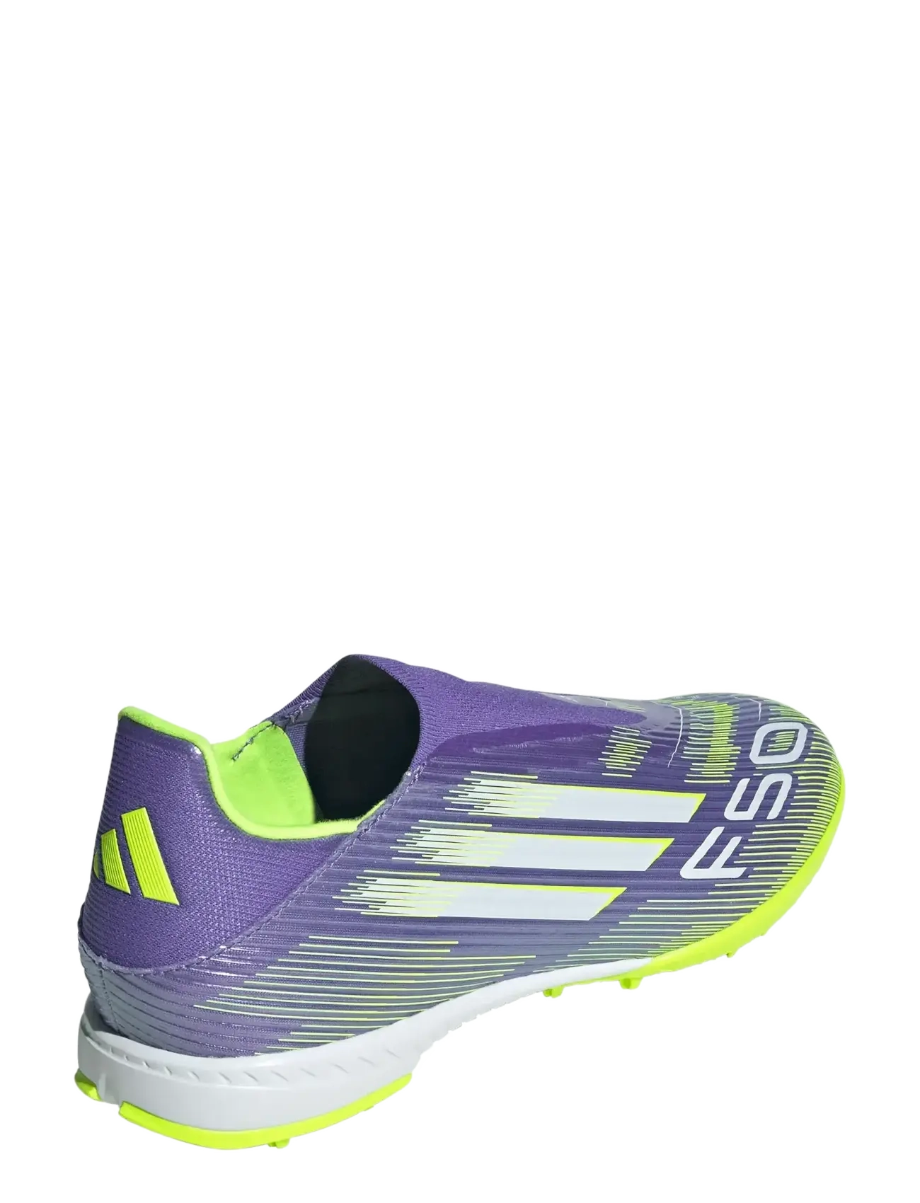 adidas Performance - F50 LEAGUE LL TF - voetbalschoenen - purrus/ftwwht/luclem - 3