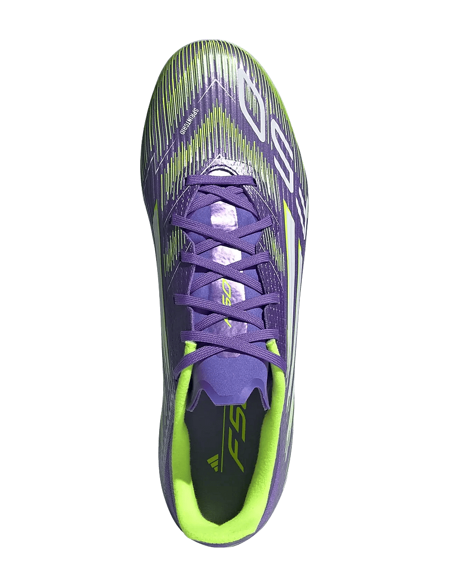 adidas Performance - F50 LEAGUE MG - fußballstiefel - purrus/ftwwht/luclem - 4