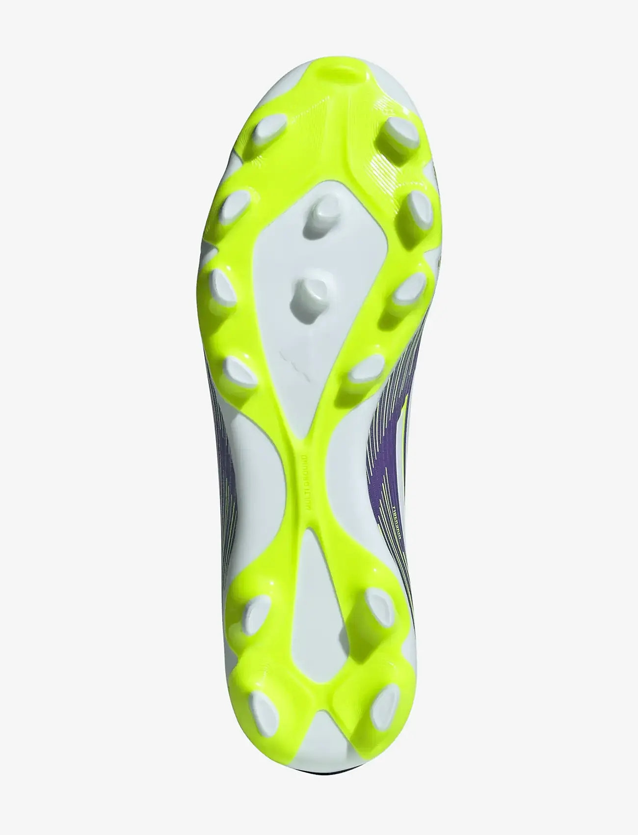 adidas Performance - F50 LEAGUE MG - fodboldstøvler - purrus/ftwwht/luclem - 5