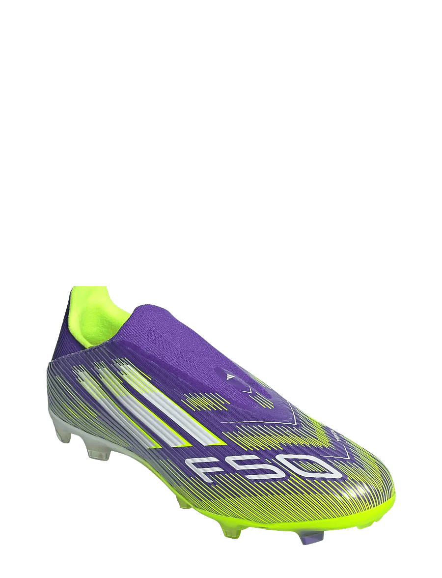 adidas Performance - F50 LEAGUE LL FG/MG - fodboldstøvler - purrus/ftwwht/luclem - 0