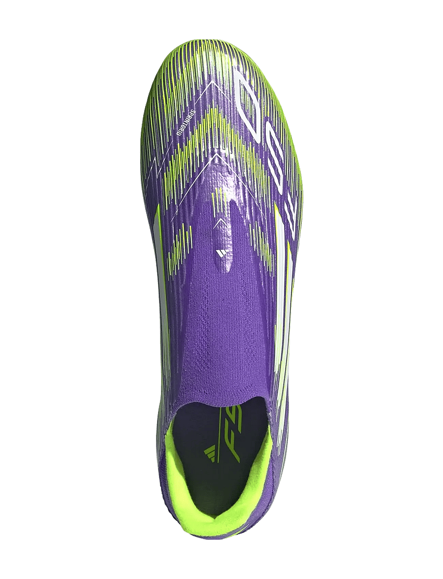 adidas Performance - F50 LEAGUE LL FG/MG - fodboldstøvler - purrus/ftwwht/luclem - 4