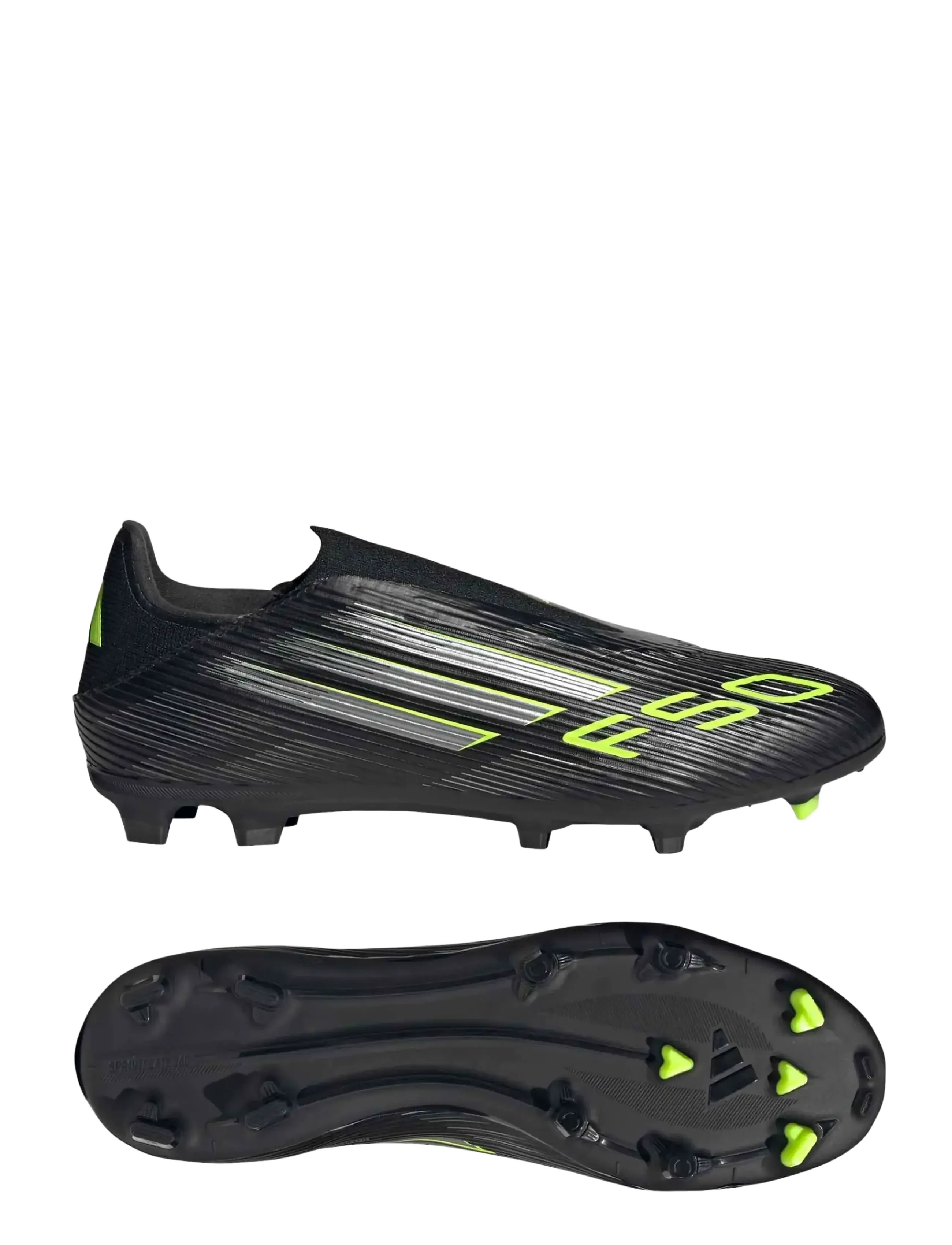 adidas Performance F50 LEAGUE LL FG/MG - adidas - CBLACK/IRONMT/LUCLEM / black