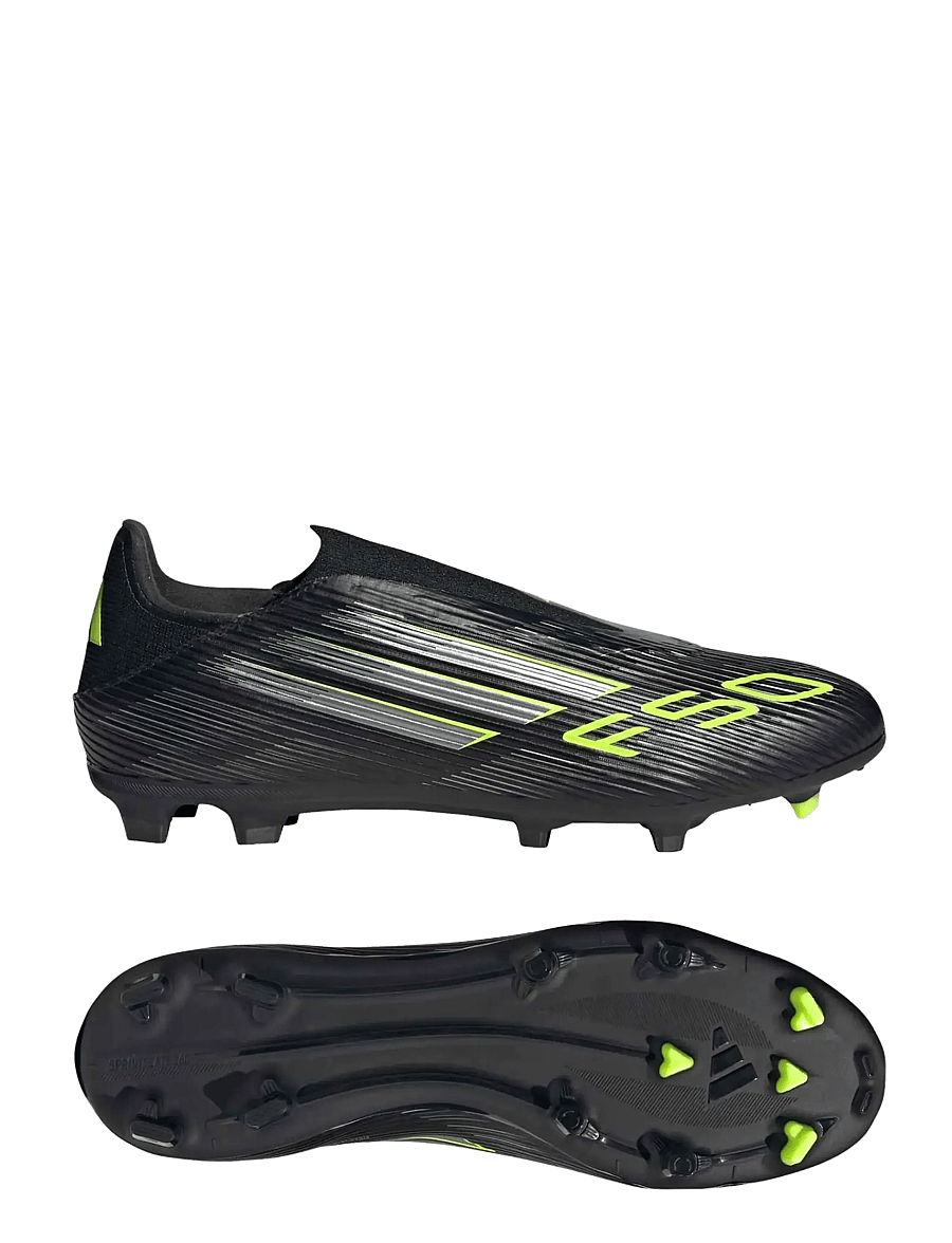 adidas Performance - F50 LEAGUE LL FG/MG - fußballstiefel - cblack/ironmt/luclem - 0
