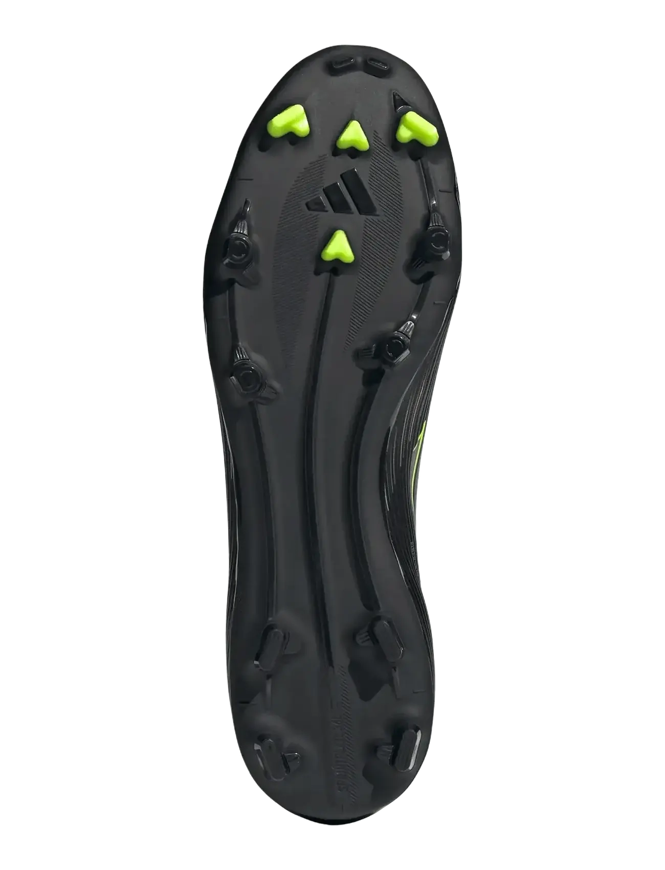 adidas Performance - F50 LEAGUE LL FG/MG - fußballschuhe - cblack/ironmt/luclem - 5