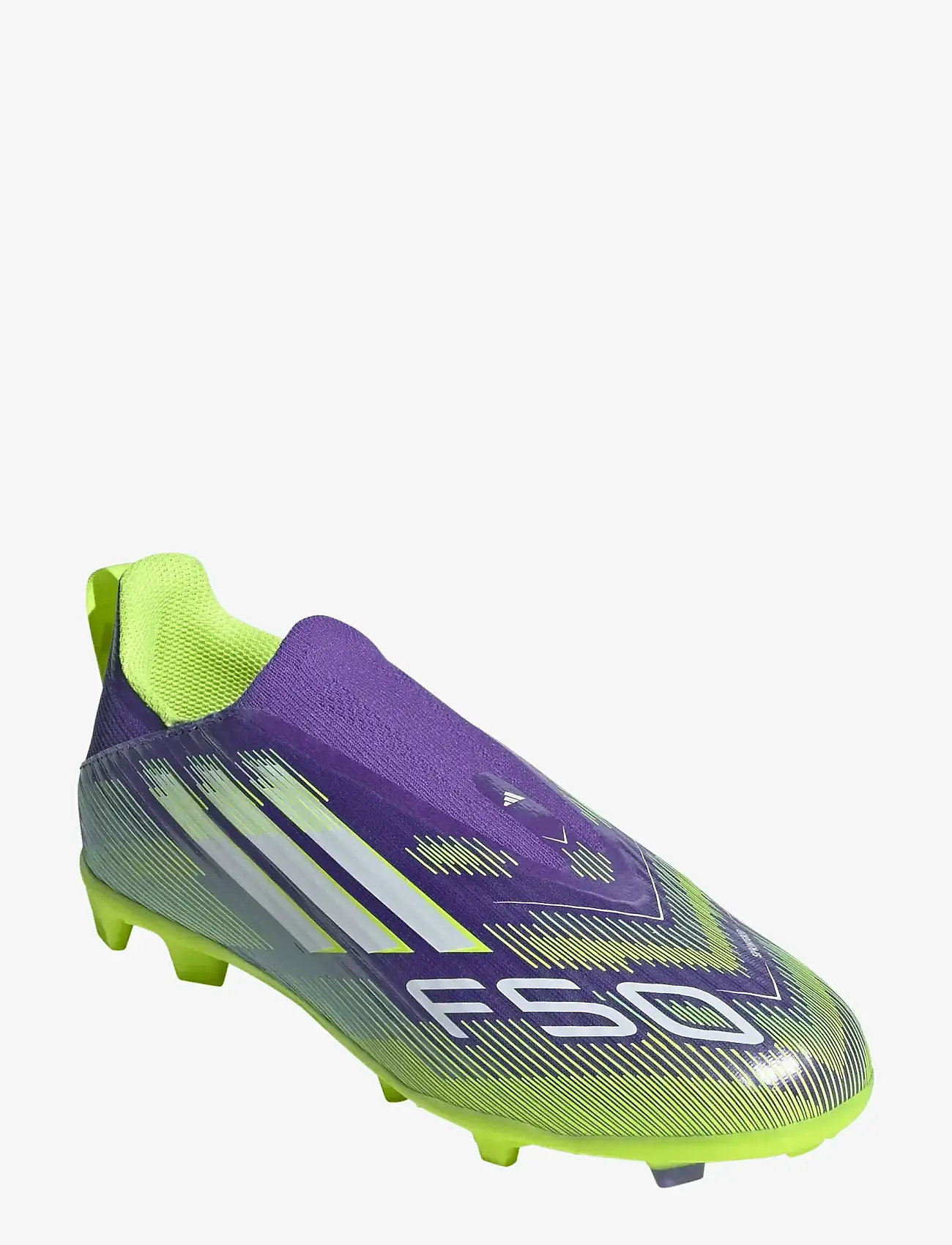 adidas Performance - F50 LEAGUE LL FG/MG J - fodboldstøvler - purrus/ftwwht/luclem - 0