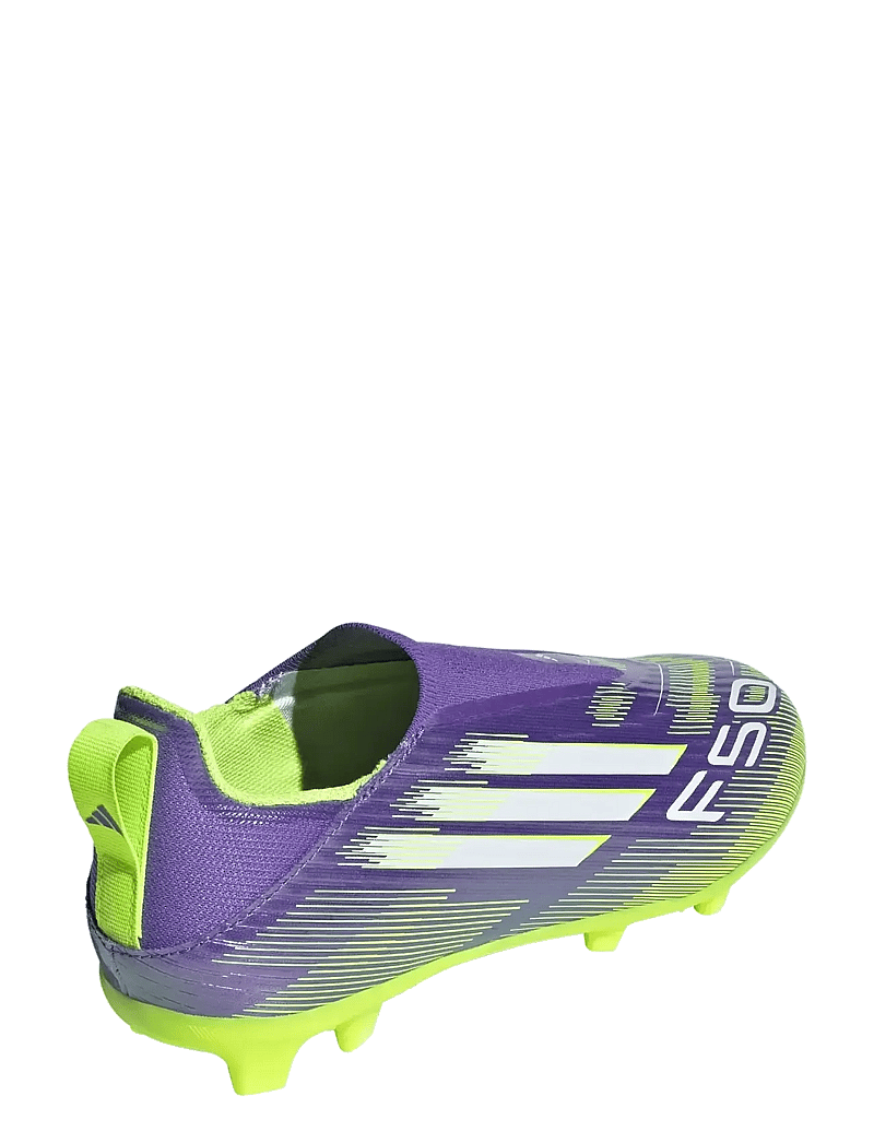 adidas Performance - F50 LEAGUE LL FG/MG J - fodboldstøvler - purrus/ftwwht/luclem - 3