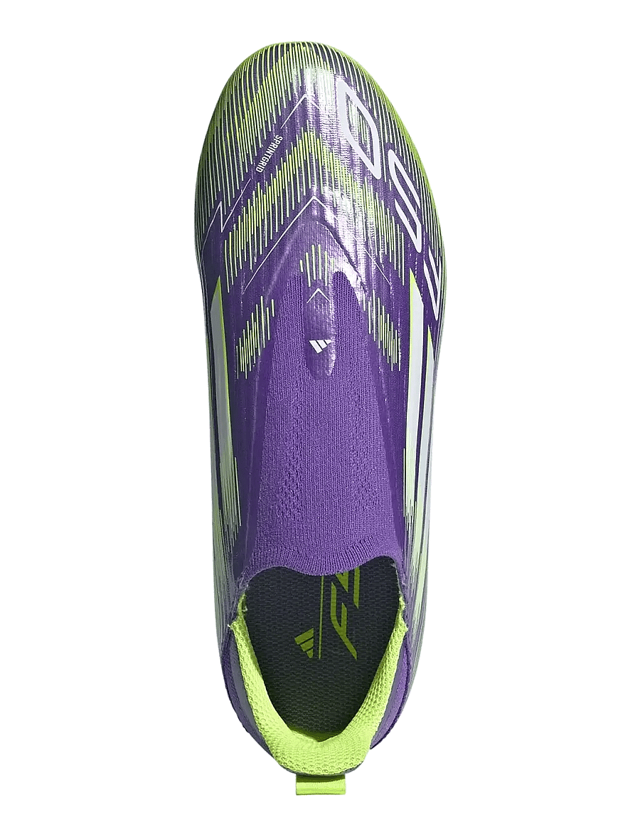 adidas Performance - F50 LEAGUE LL FG/MG J - fotbollsskor - purrus/ftwwht/luclem - 4