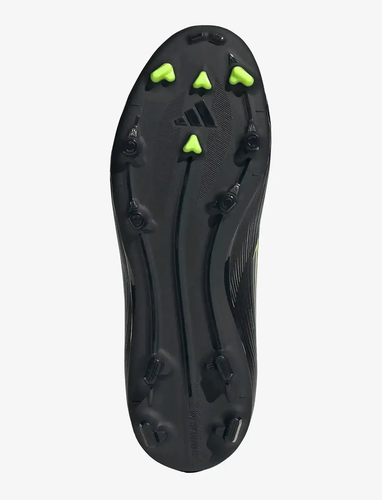 adidas Performance - F50 LEAGUE FG/MG J - fotbollsskor - cblack/ironmt/luclem - 5