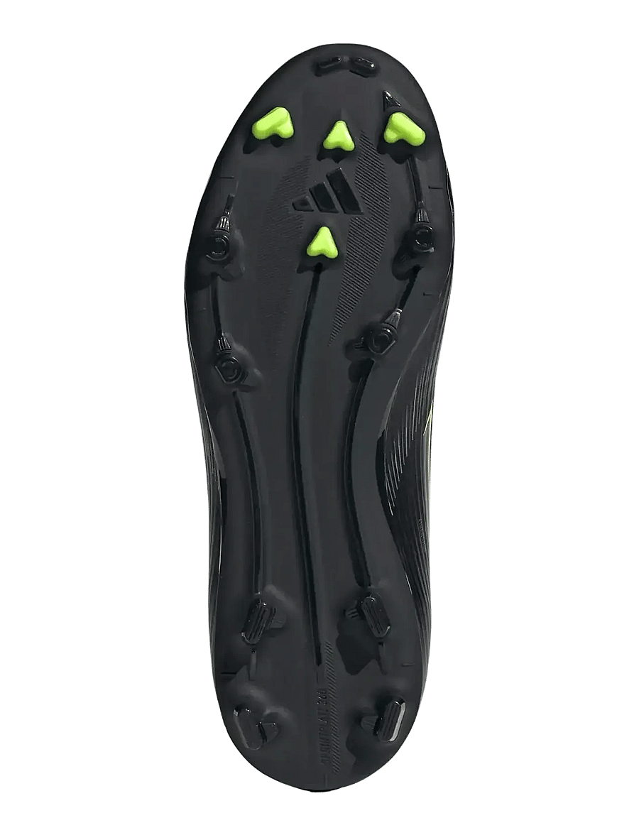 adidas Performance - F50 LEAGUE FG/MG J - voetbalschoenen - cblack/ironmt/luclem - 5