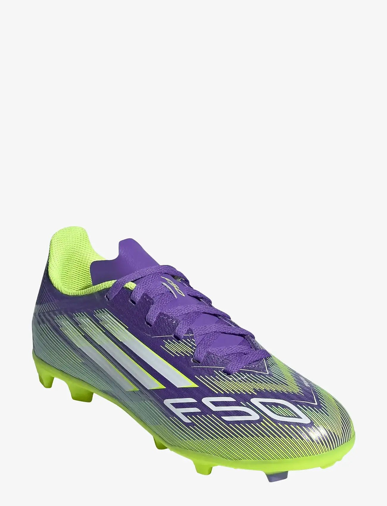 adidas Performance - F50 LEAGUE FG/MG J - fodboldstøvler - purrus/ftwwht/luclem - 0