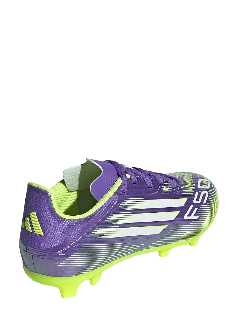 adidas Performance - F50 LEAGUE FG/MG J - futbola apavi - purrus/ftwwht/luclem - 3