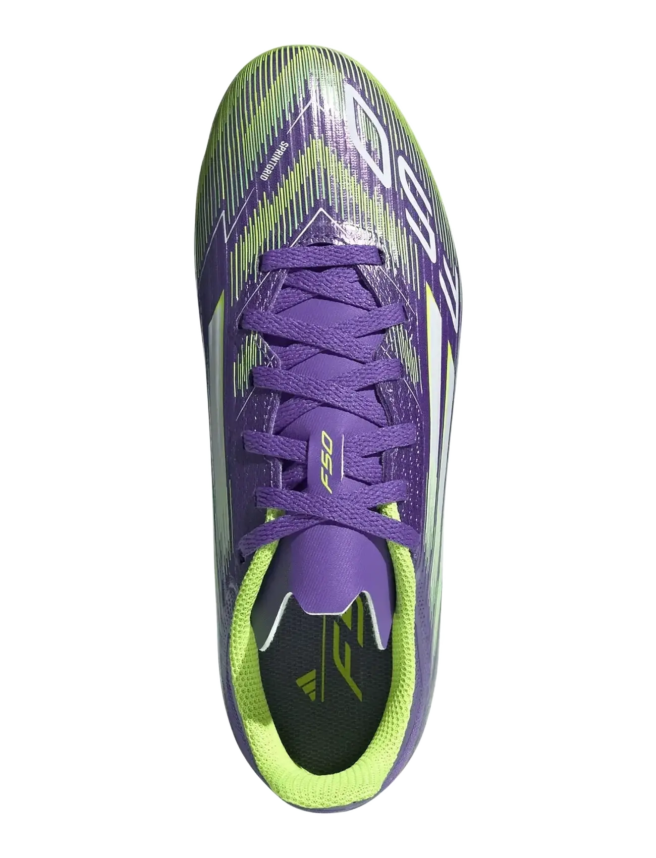 adidas Performance - F50 LEAGUE FG/MG J - fotbollsskor - purrus/ftwwht/luclem - 4