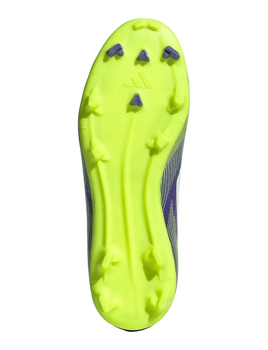 adidas Performance - F50 LEAGUE FG/MG J - fotbollsskor - purrus/ftwwht/luclem - 5