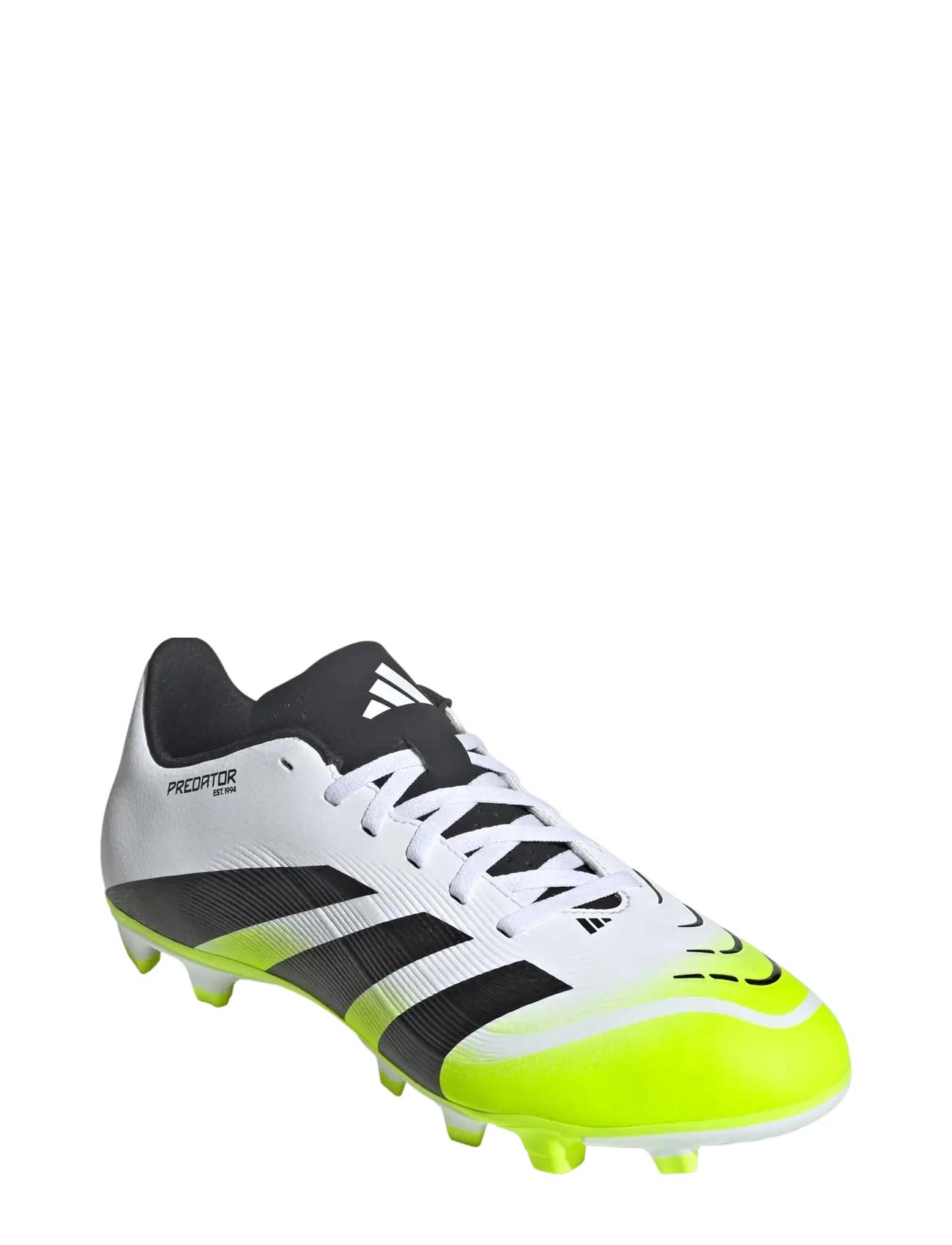 adidas Performance Predator Club Fg/Mg, Mænd, FG/MG Fodboldstøvler, Hvid, Str: 45 1/3