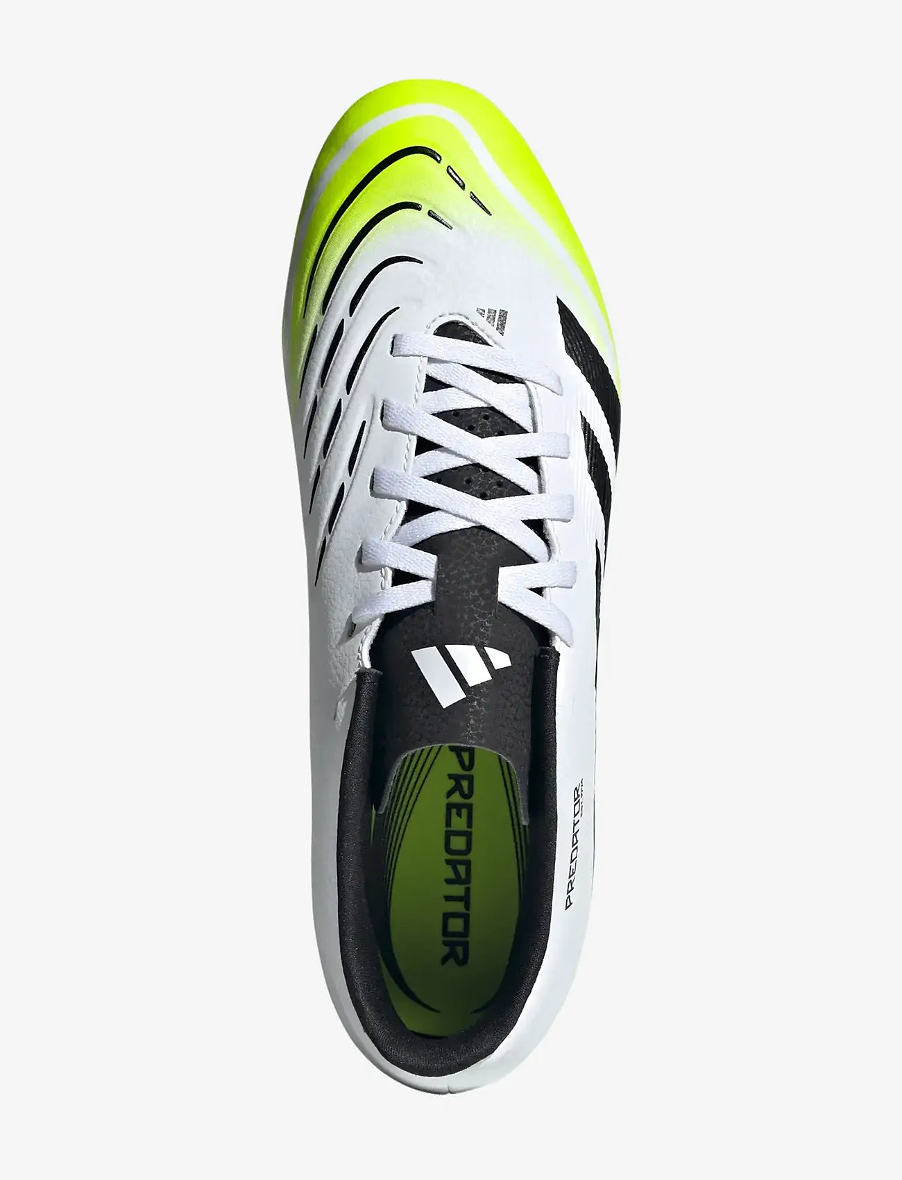 adidas Performance - PREDATOR CLUB FG/MG - fodboldstøvler - ftwwht/cblack/luclem - 4