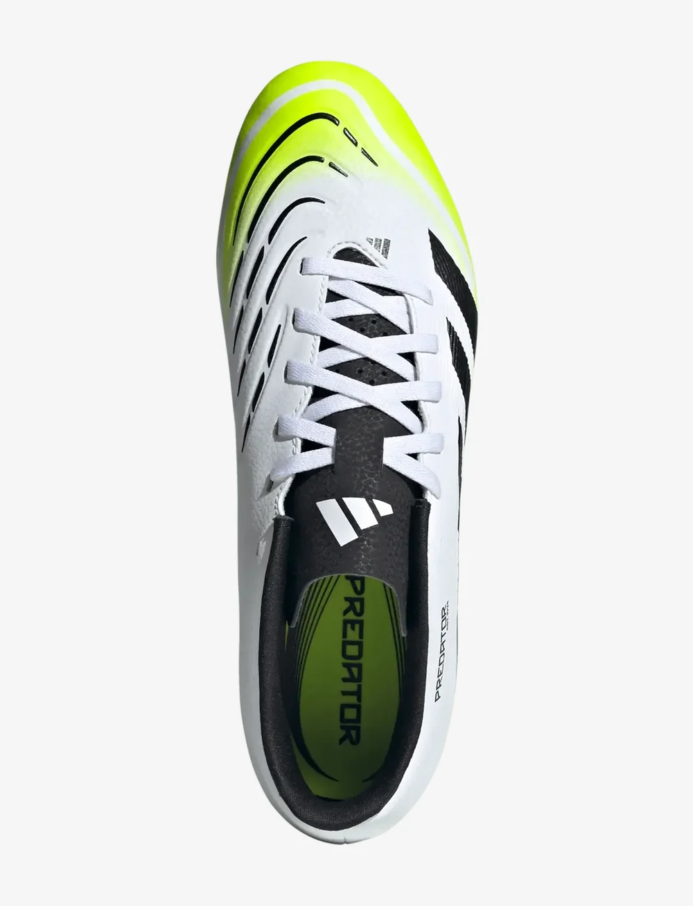 adidas Performance - PREDATOR CLUB FG/MG - fußballstiefel - ftwwht/cblack/luclem - 4