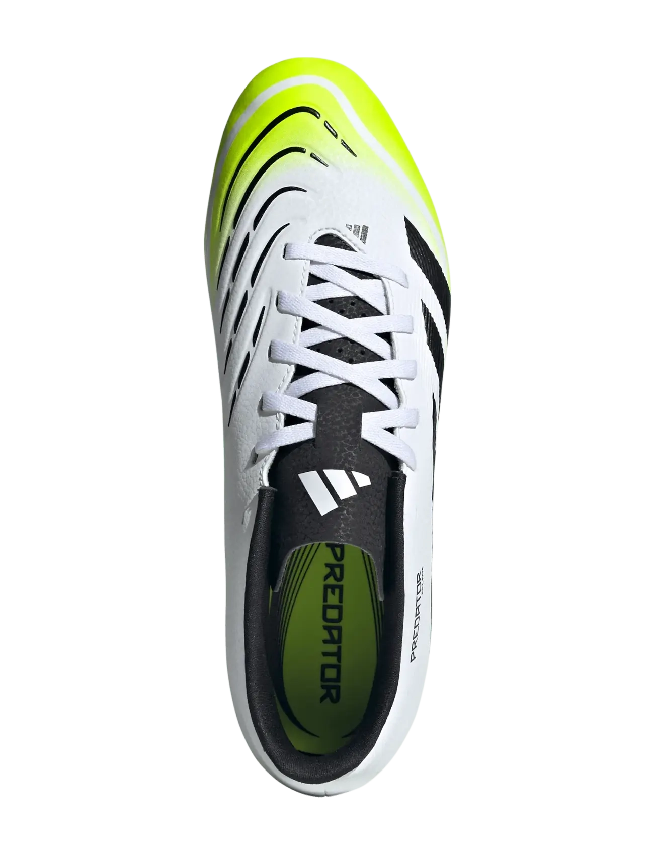 adidas Performance - PREDATOR CLUB FG/MG - fußballstiefel - ftwwht/cblack/luclem - 4