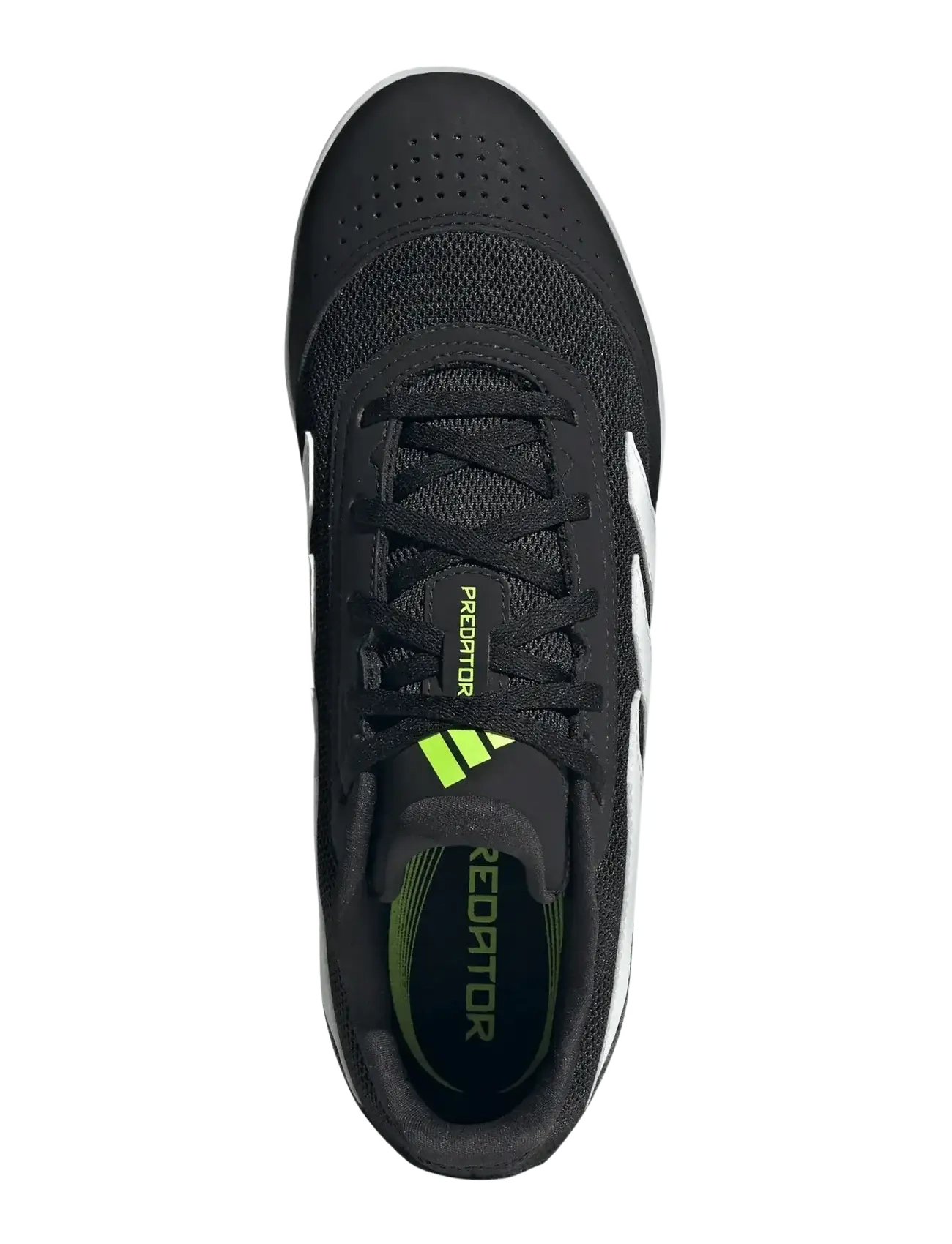adidas Performance - PREDATOR CLUB IN SALA - fotbollsskor - cblack/ftwwht/luclem - 4