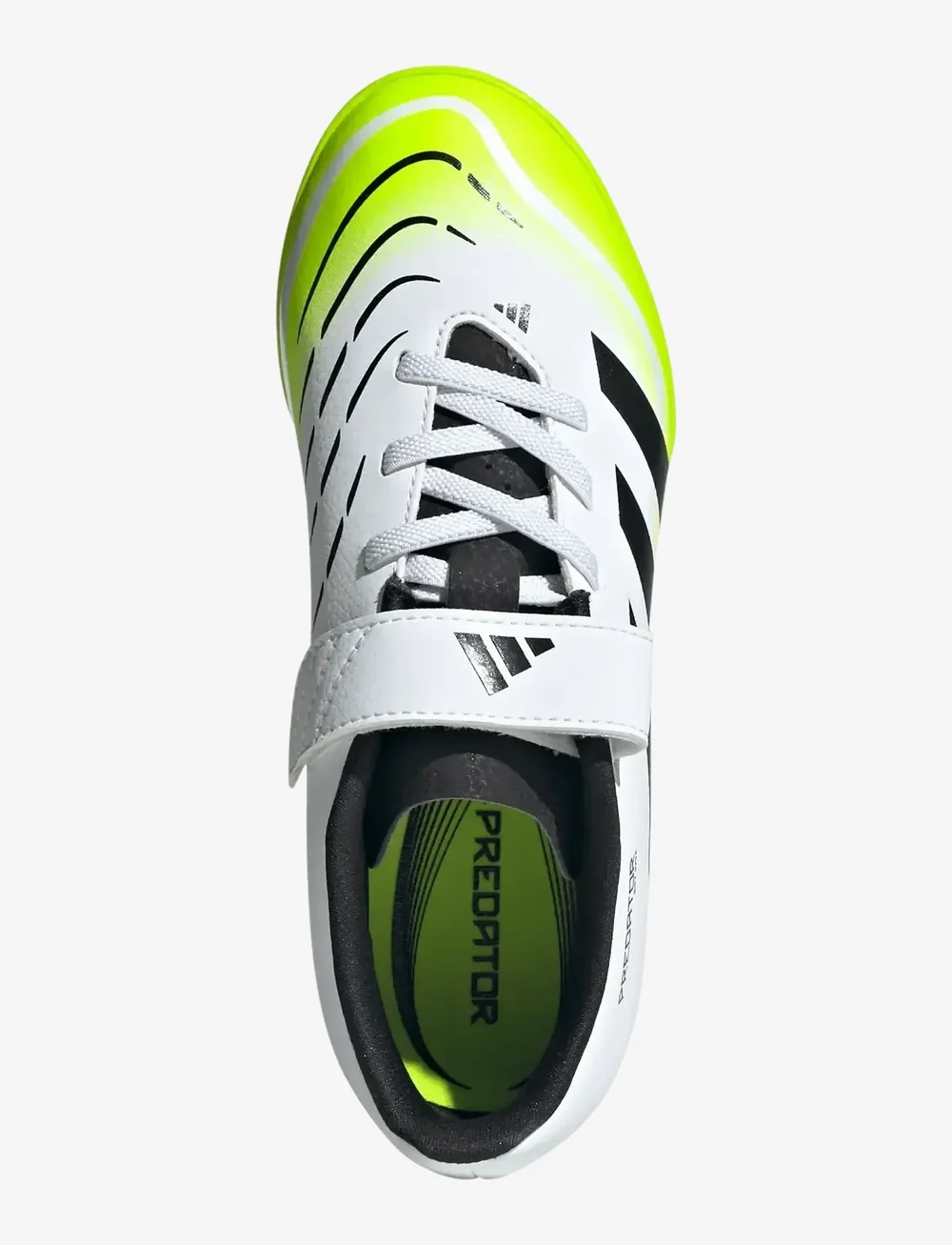 adidas Performance - PREDATOR CLUB H&L TF J - buty piłkarskie - ftwwht/cblack/luclem - 4