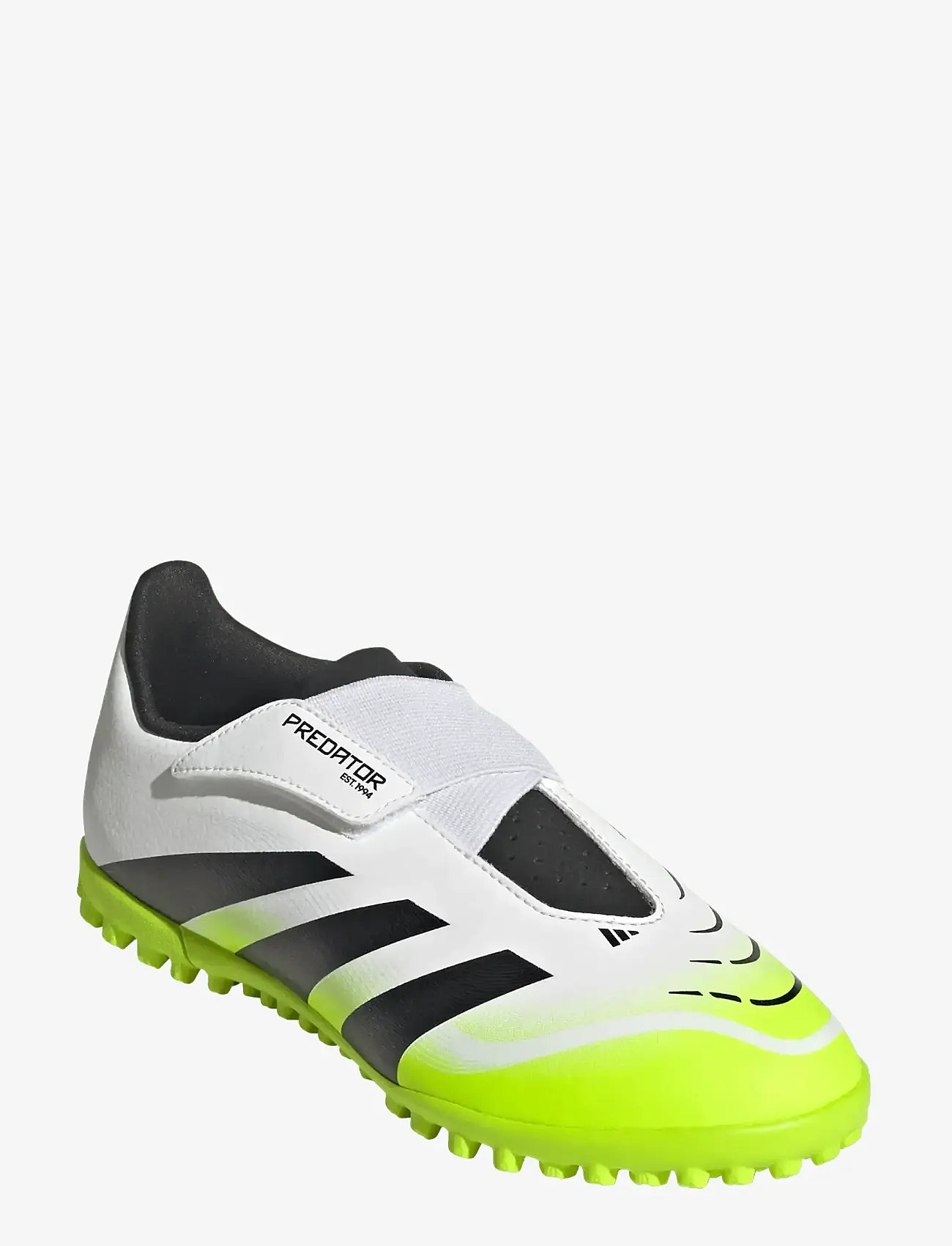 adidas Performance - PREDATOR CLUB VEL TF J - fotbollsskor - ftwwht/cblack/luclem - 0