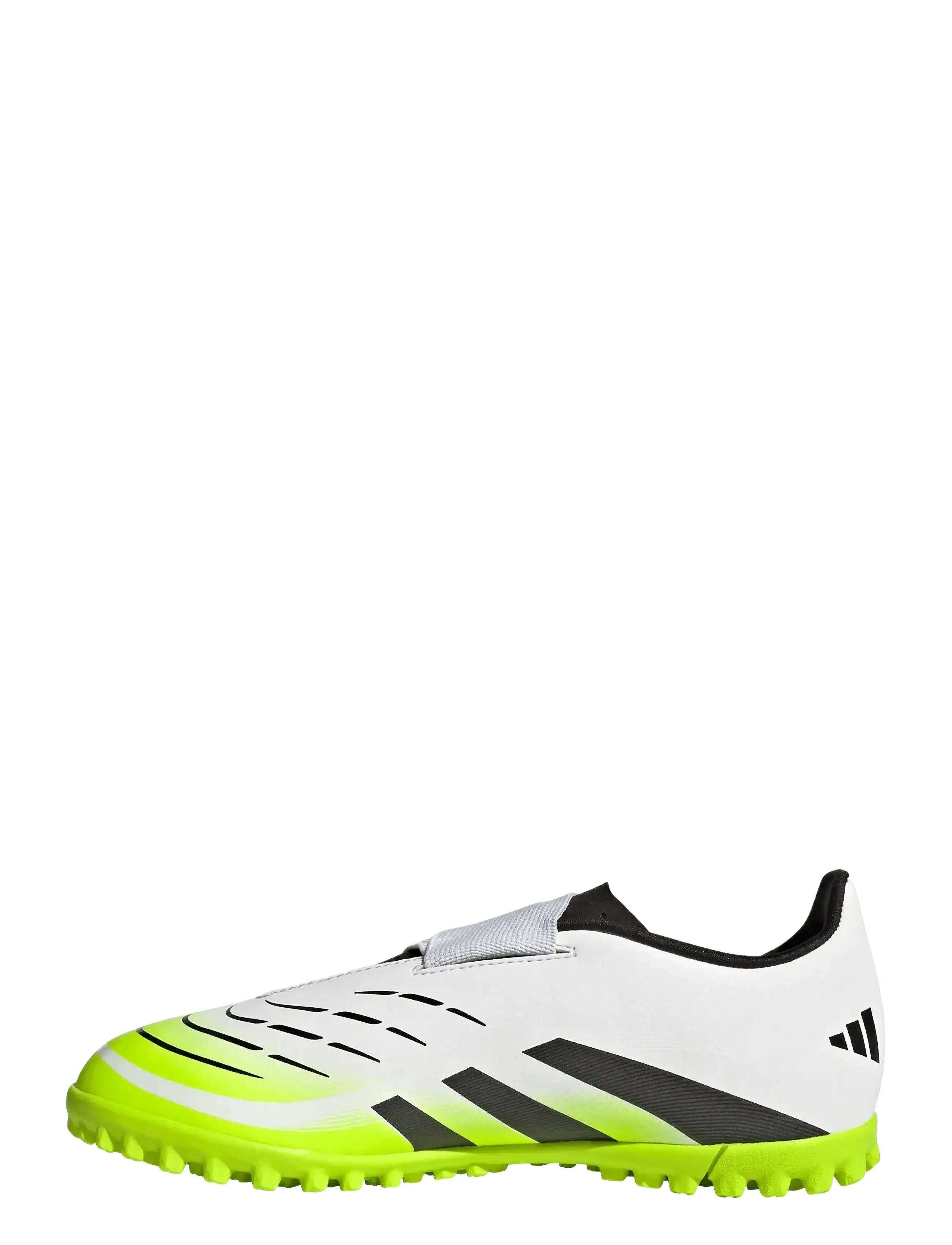 adidas Performance - PREDATOR CLUB VEL TF J - jalgpalli puutsad - ftwwht/cblack/luclem - 2