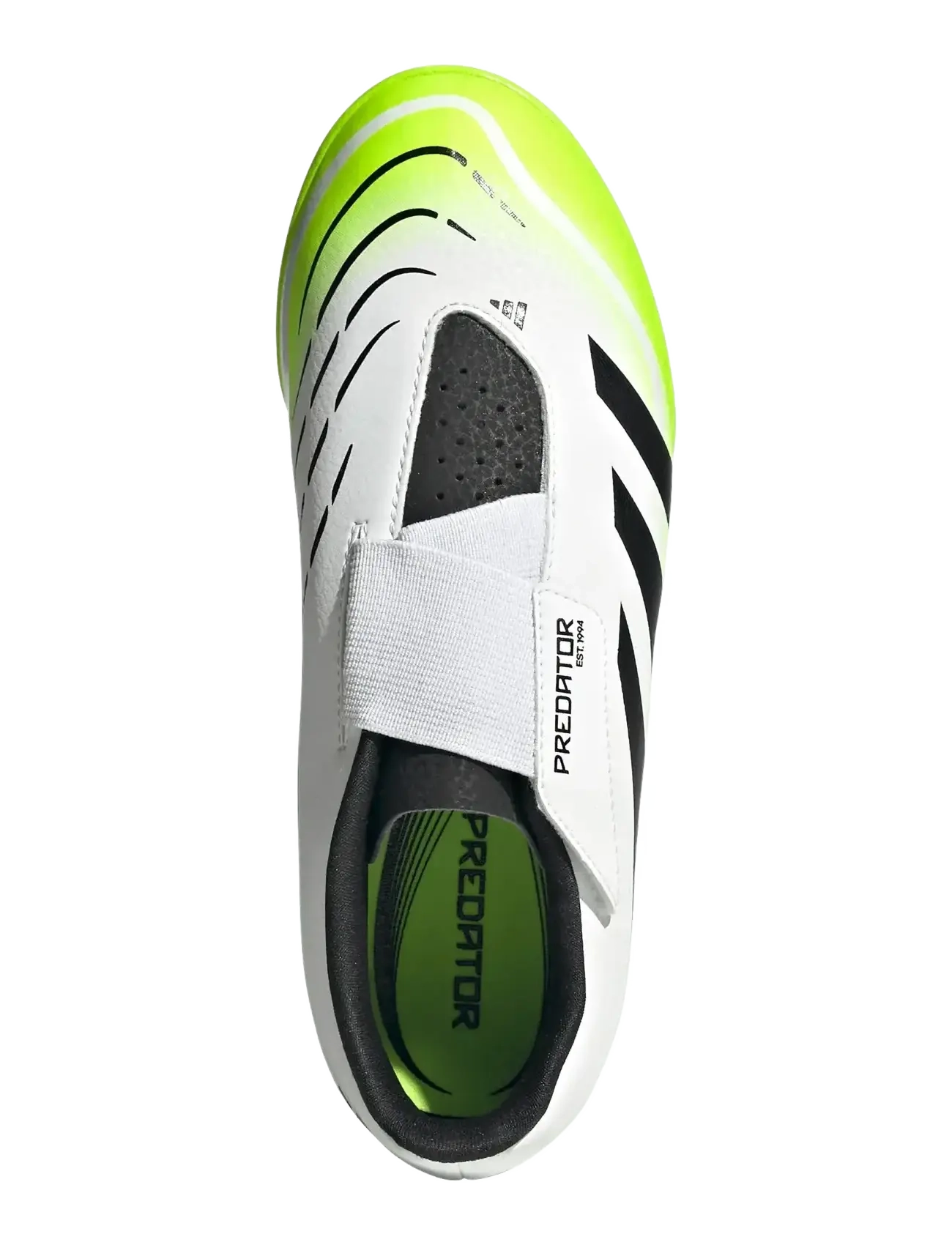 adidas Performance - PREDATOR CLUB VEL TF J - jalgpalli puutsad - ftwwht/cblack/luclem - 4