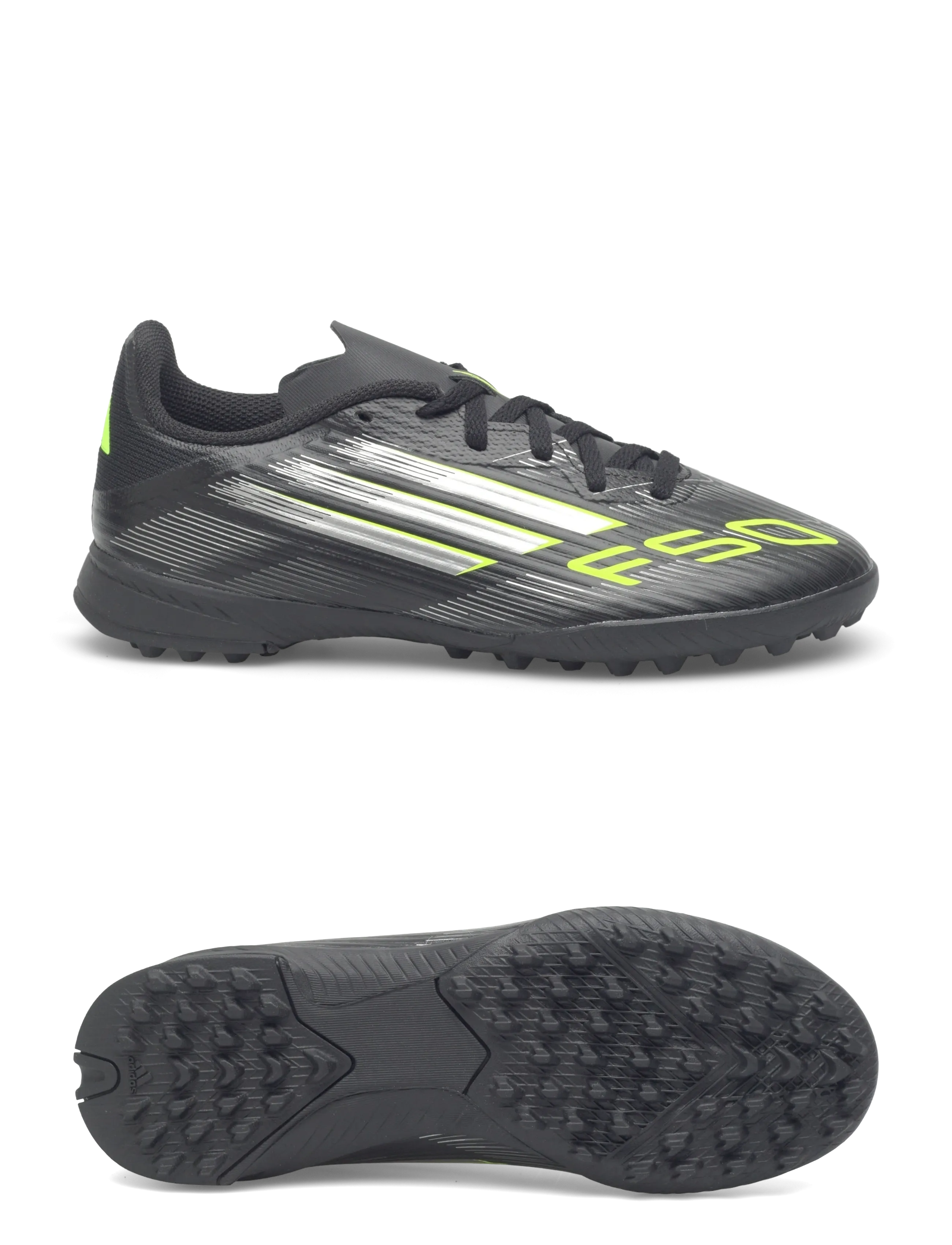adidas Performance F50 League Tf J, 28, Black, Sportssko > Fodboldstøvler, Børn