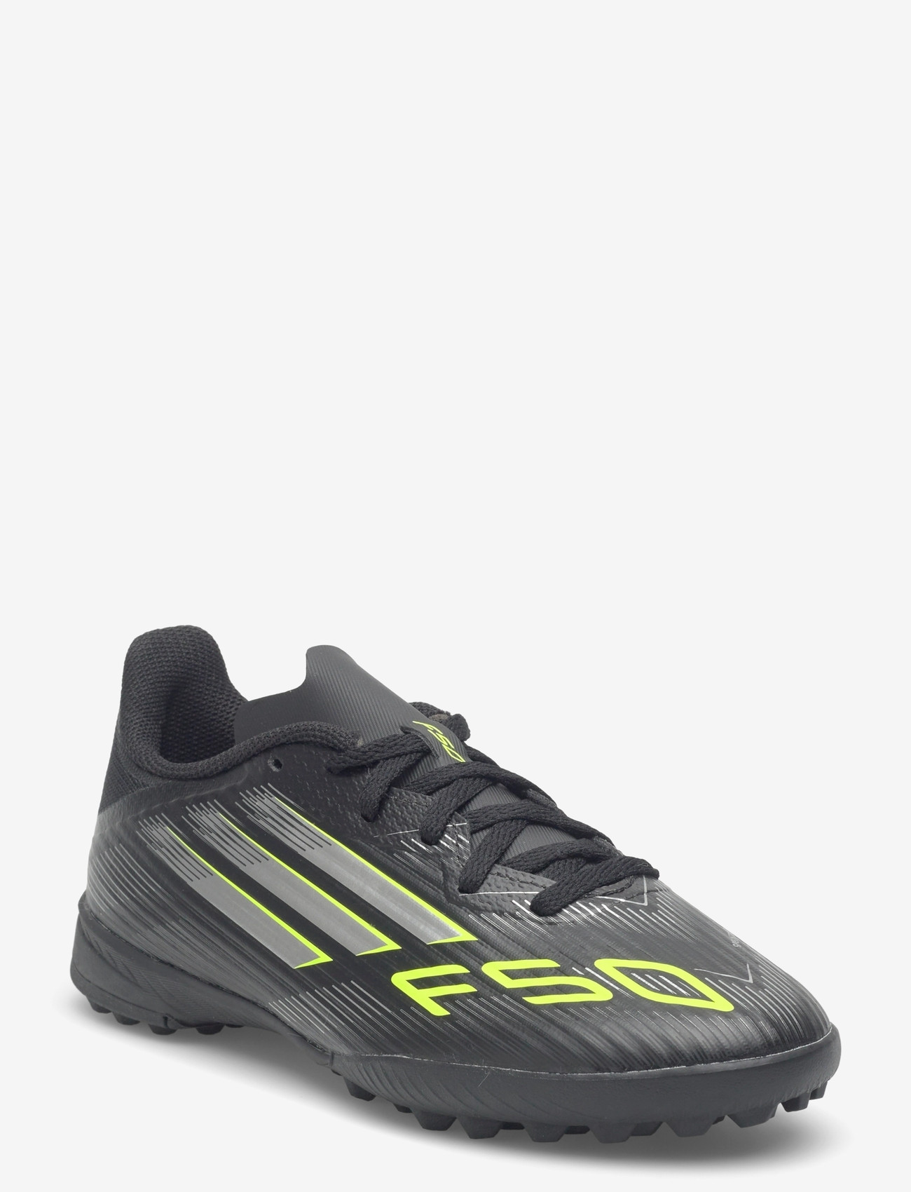 adidas Performance - F50 LEAGUE TF J - fodboldstøvler - cblack/ironmt/luclem - 1