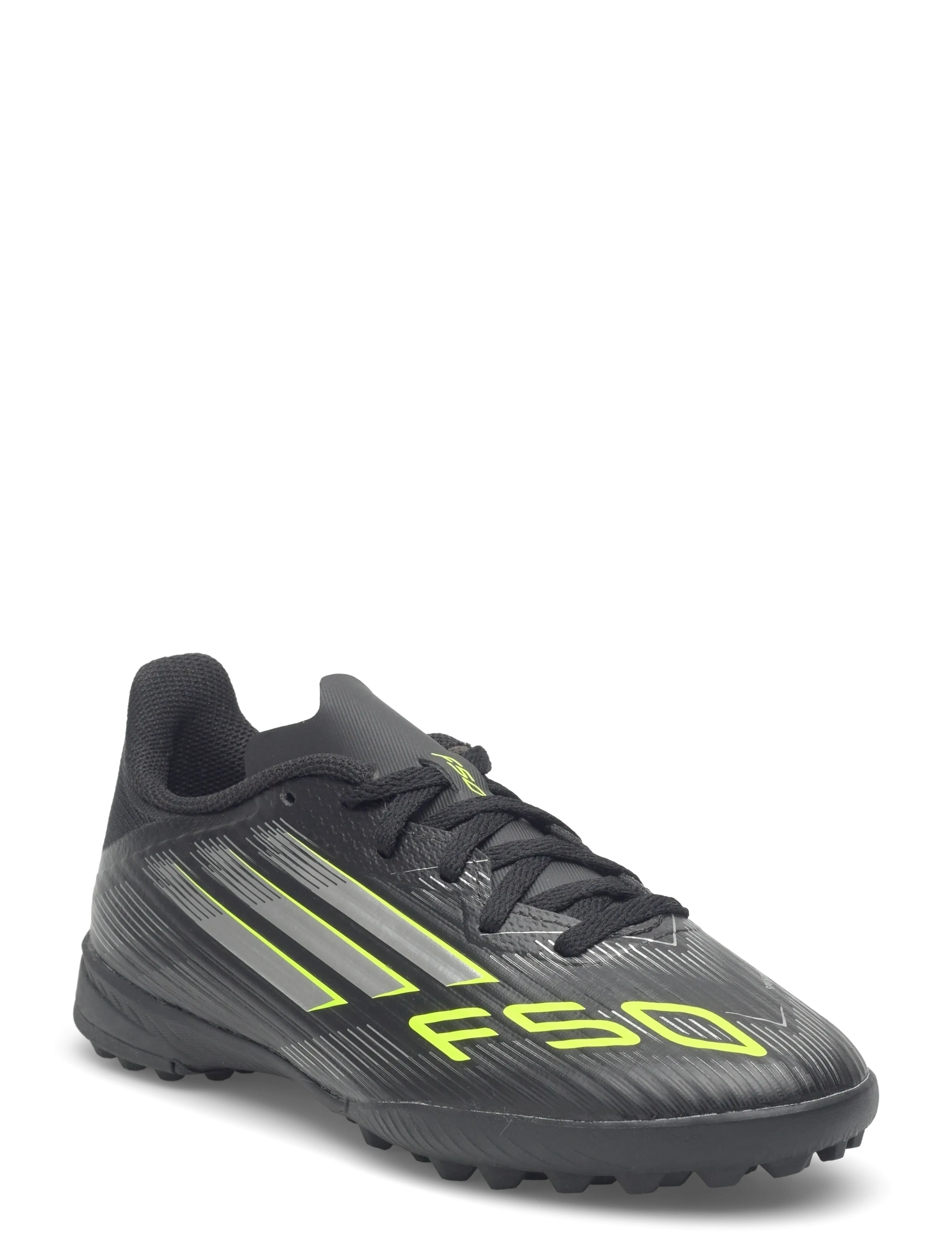 adidas Performance - F50 LEAGUE TF J - fodboldstøvler - cblack/ironmt/luclem - 1