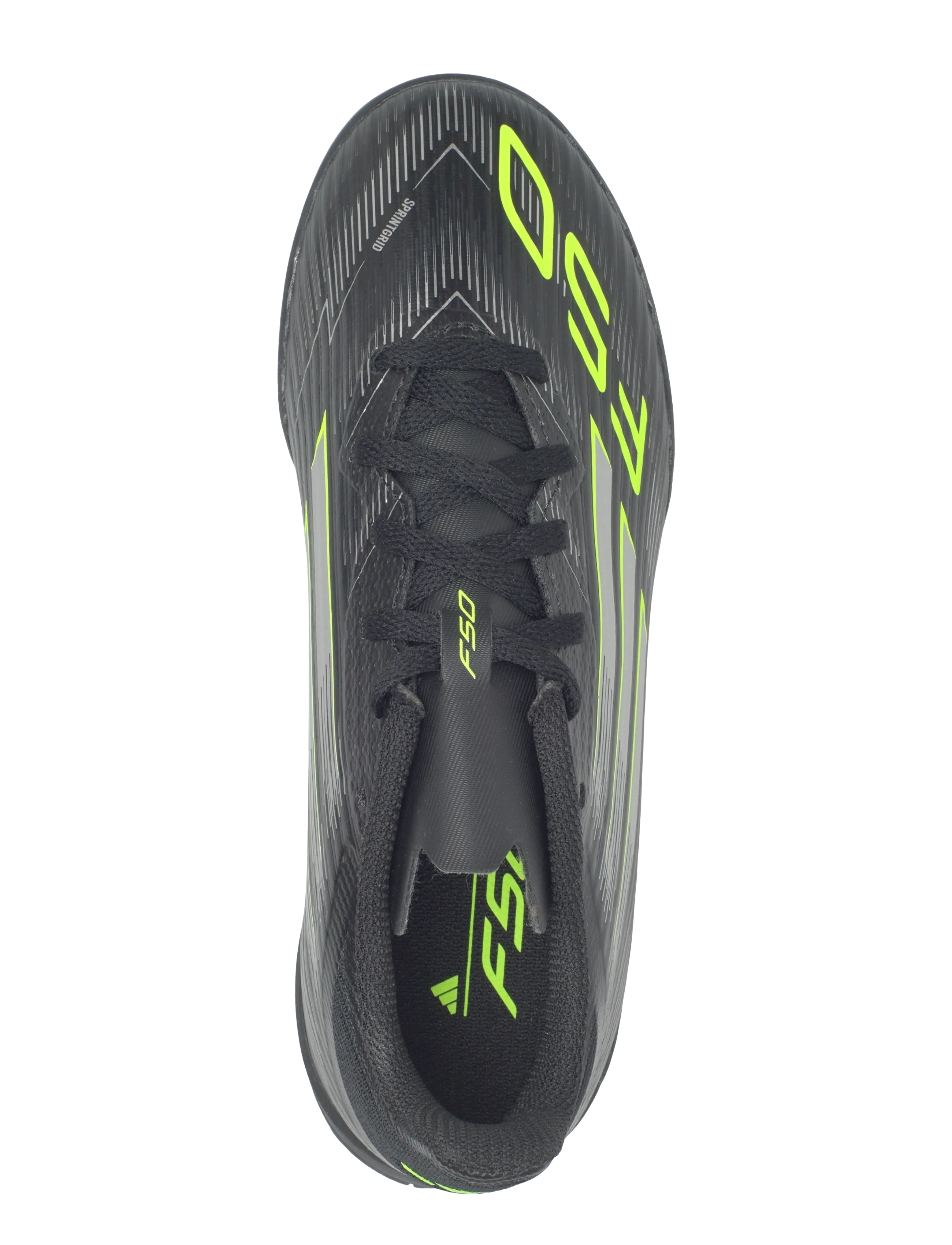 adidas Performance - F50 LEAGUE TF J - fodboldstøvler - cblack/ironmt/luclem - 3