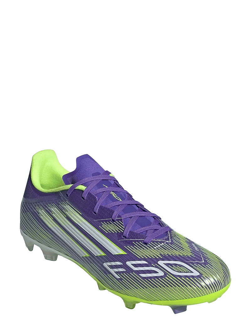 adidas Performance - F50 LEAGUE FG/MG - fotbollsskor - purrus/ftwwht/luclem - 0