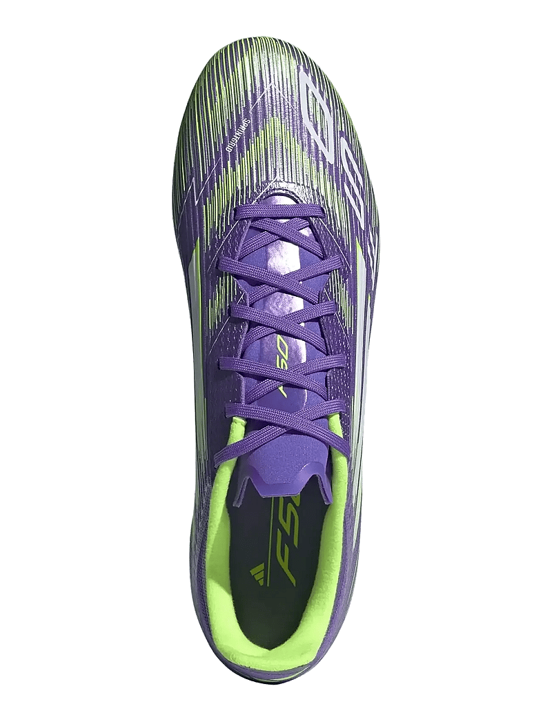 adidas Performance - F50 LEAGUE FG/MG - fotbollsskor - purrus/ftwwht/luclem - 4