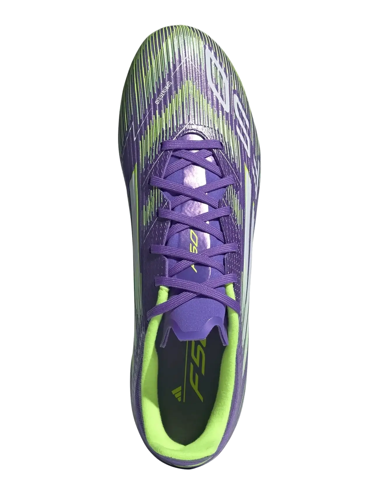 adidas Performance - F50 LEAGUE FG/MG - fotbollsskor - purrus/ftwwht/luclem - 4