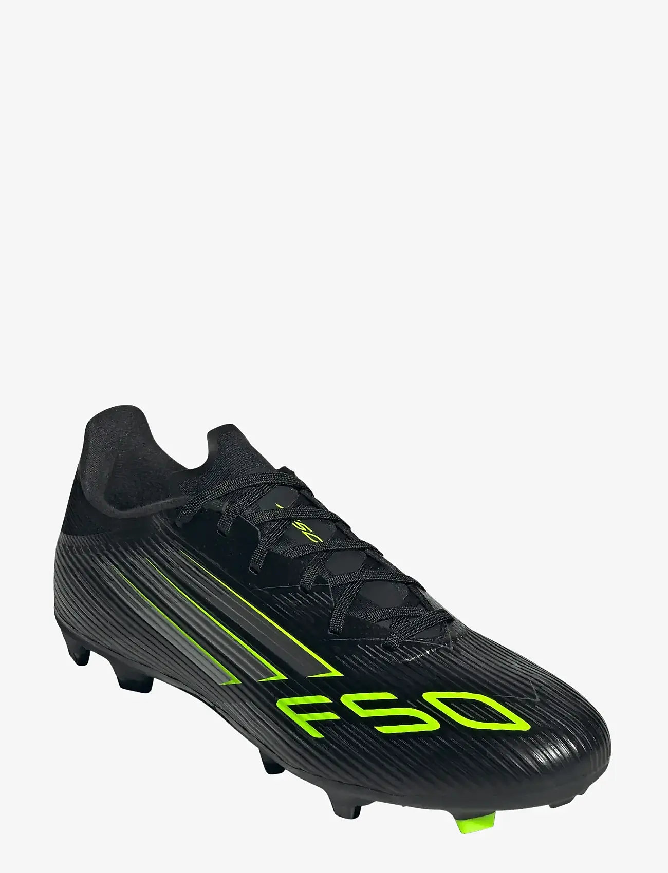 adidas Performance - F50 LEAGUE FG/MG - fodboldstøvler - cblack/ironmt/luclem - 0