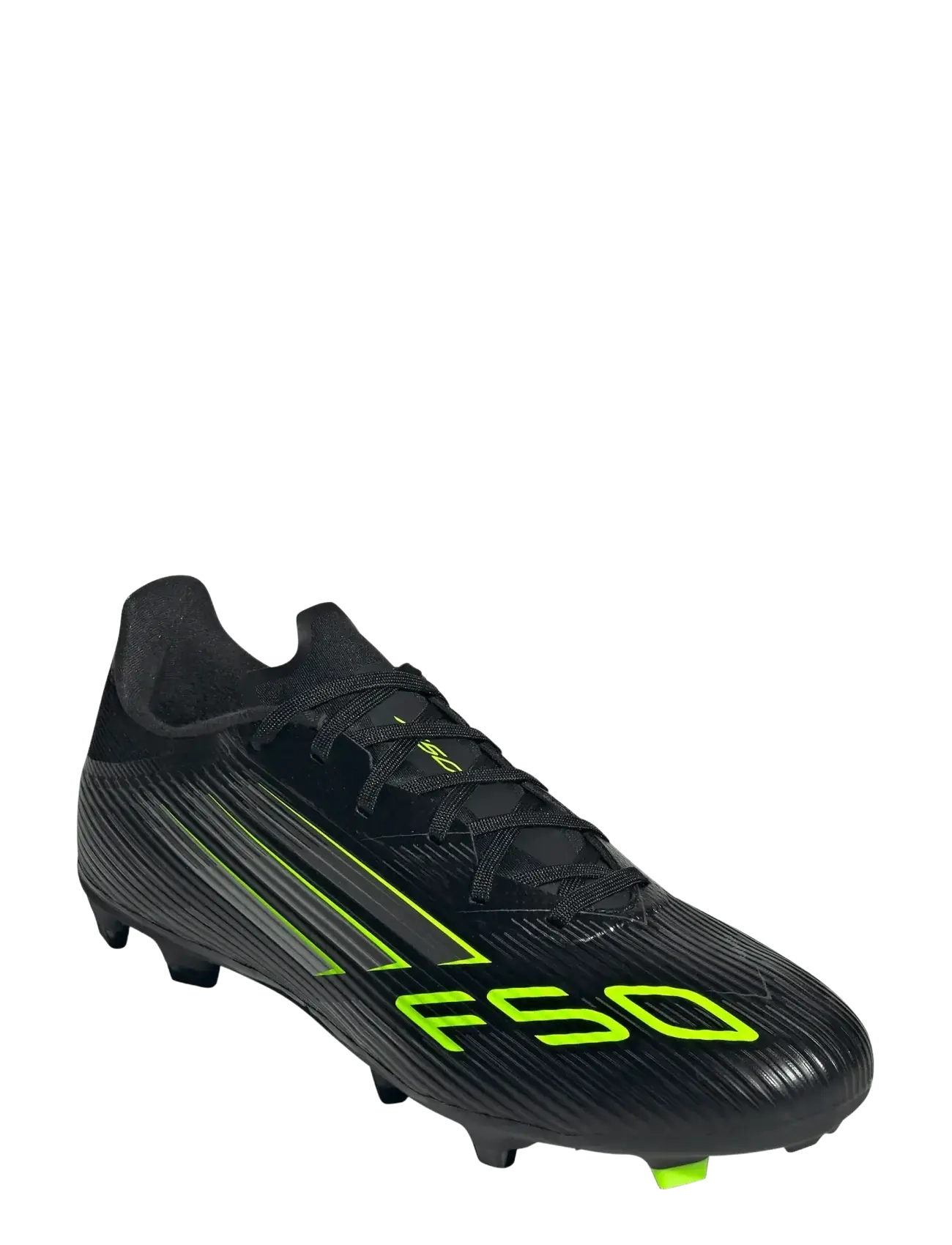 adidas Performance - F50 LEAGUE FG/MG - fodboldstøvler - cblack/ironmt/luclem - 0