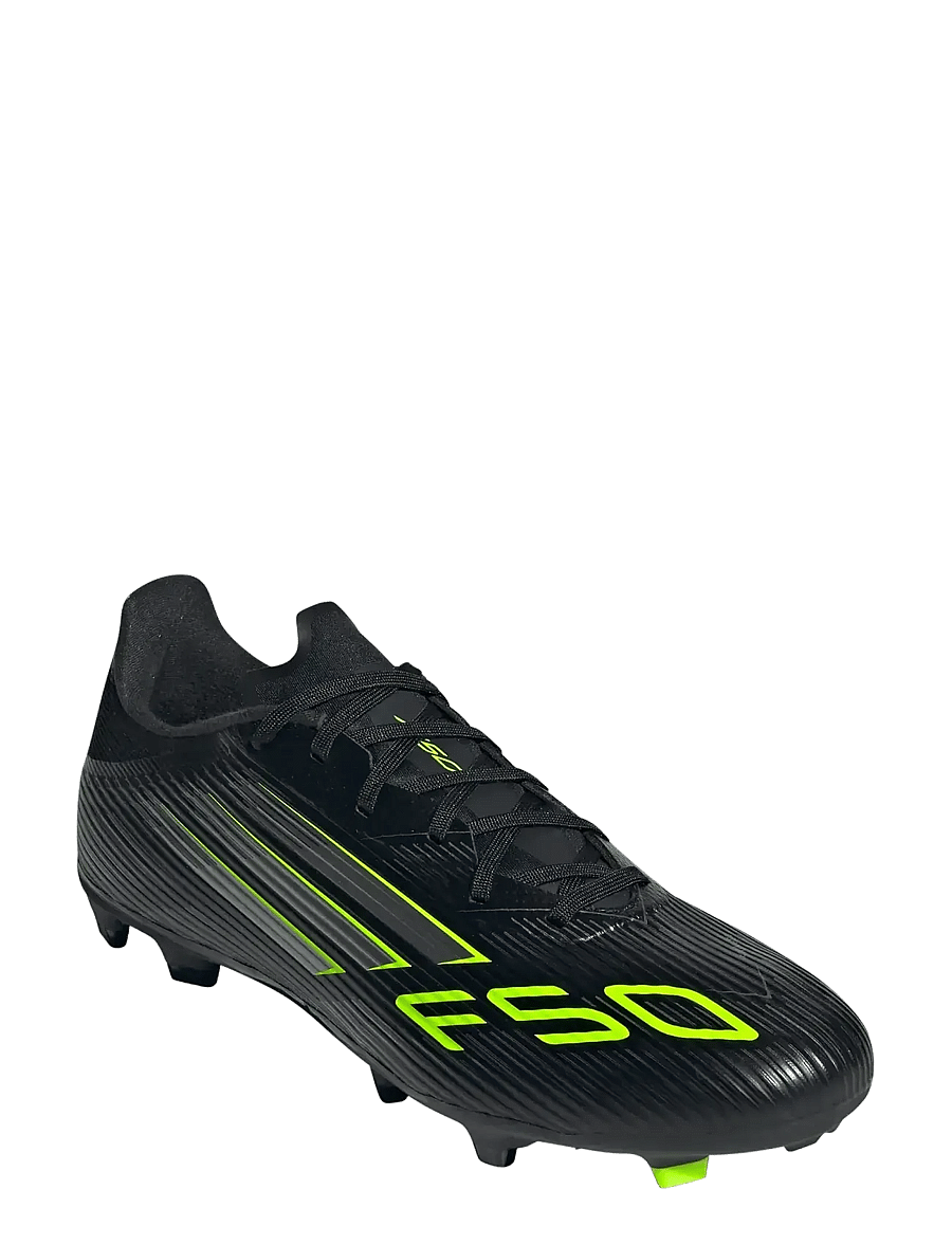 adidas Performance - F50 LEAGUE FG/MG - fodboldstøvler - cblack/ironmt/luclem - 0