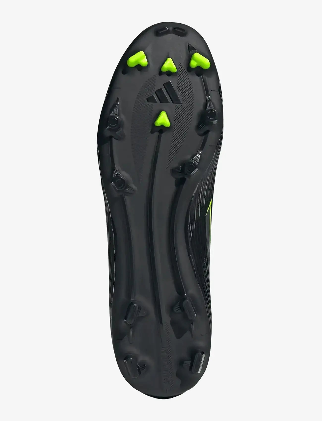 adidas Performance - F50 LEAGUE FG/MG - fodboldstøvler - cblack/ironmt/luclem - 5