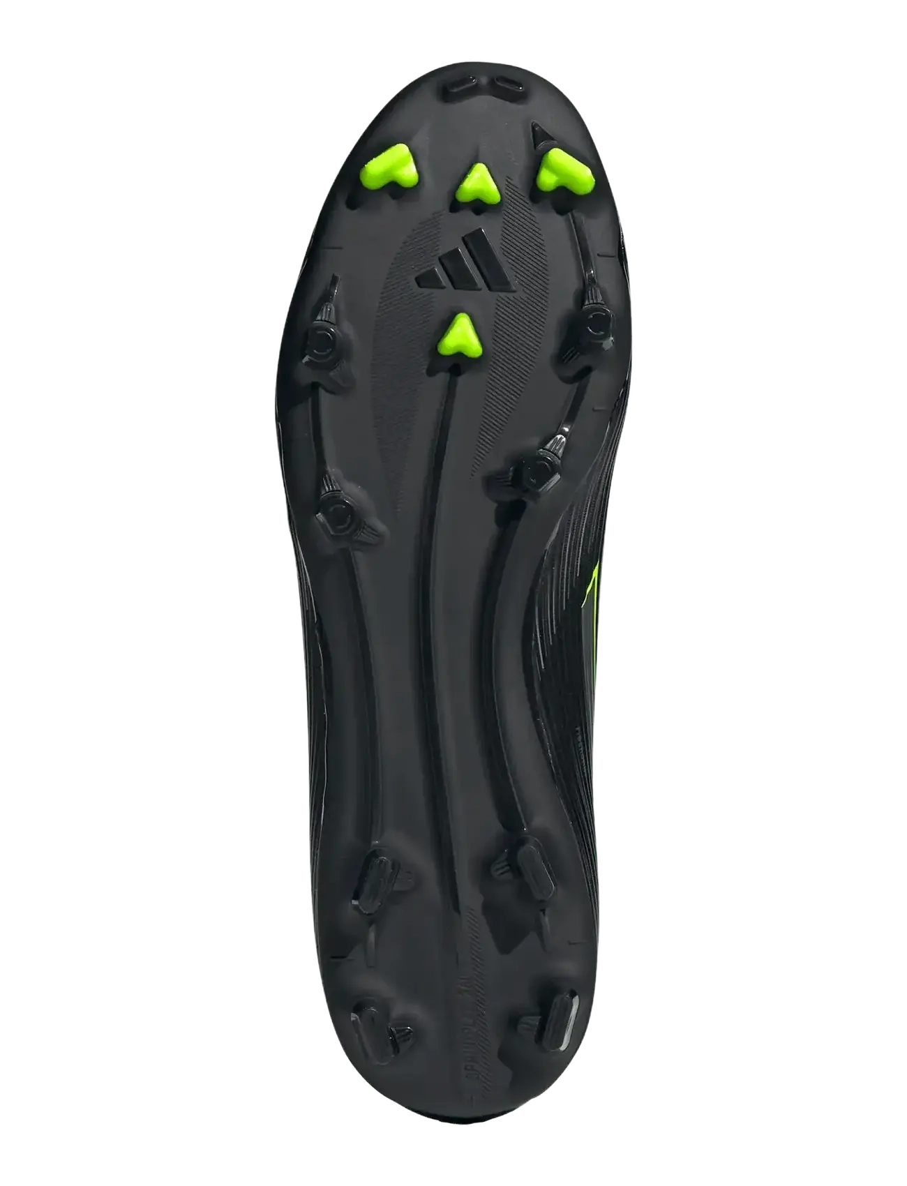 adidas Performance - F50 LEAGUE FG/MG - fodboldstøvler - cblack/ironmt/luclem - 5